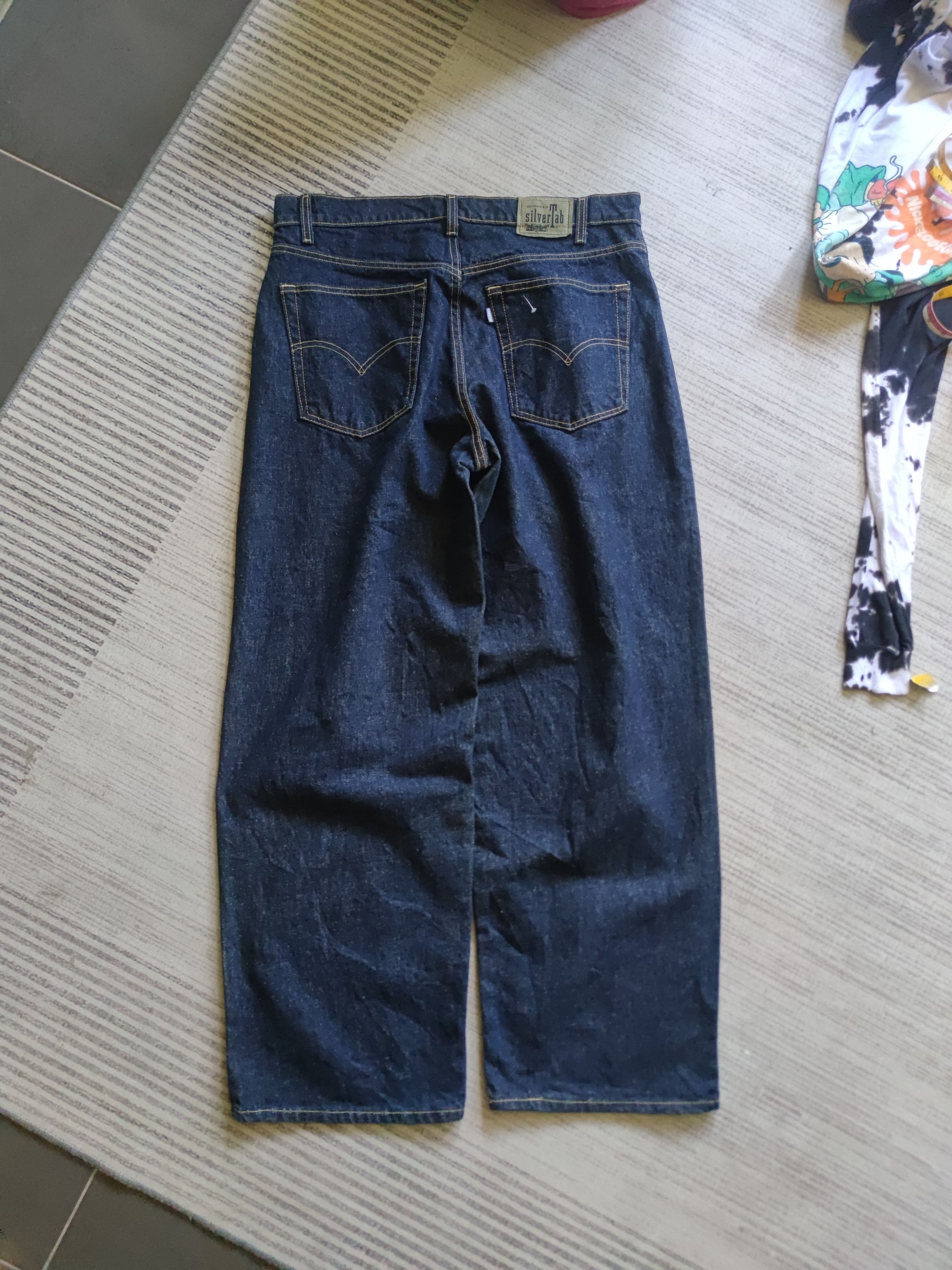 Levi's Vintage Levi's Strauss Silvertab Baggy Jean Made in USA Size US 39 - 4 Thumbnail