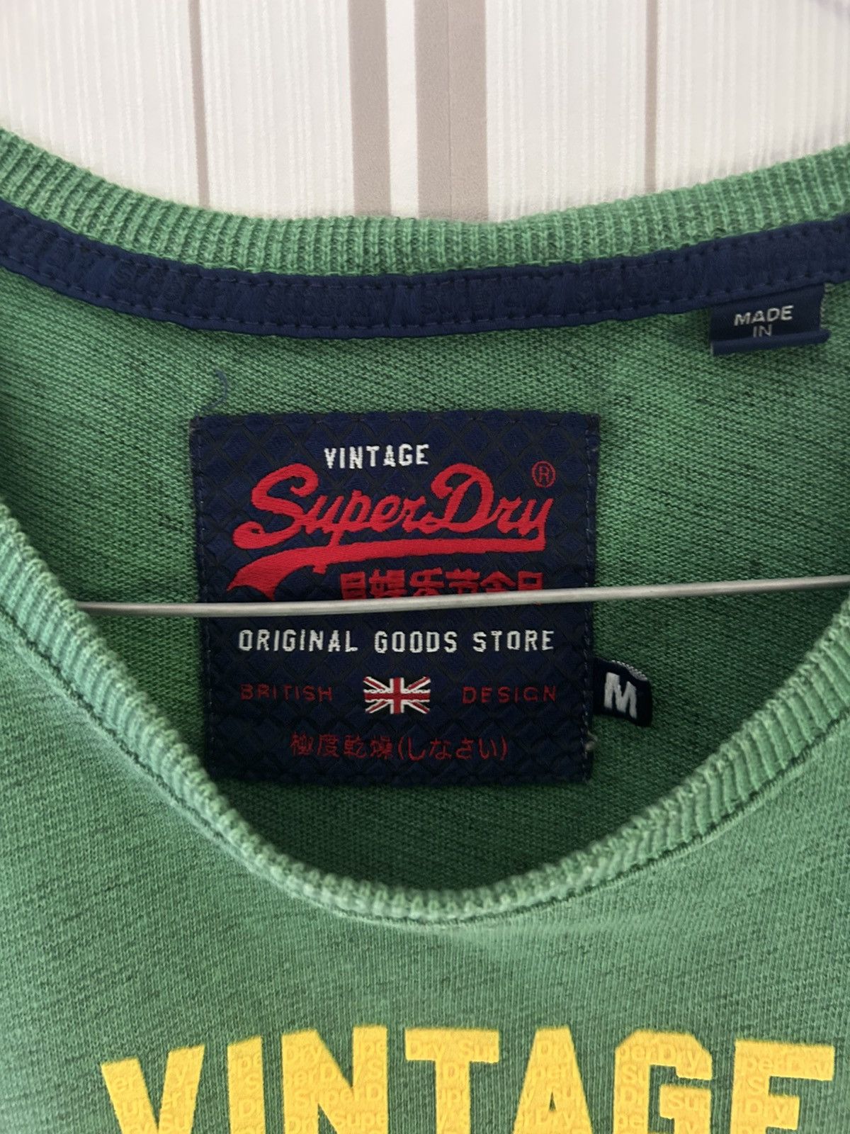 Superdry × Vintage Vintage Superdry Green Tee Size US M / EU 48-50 / 2 - 4 Thumbnail