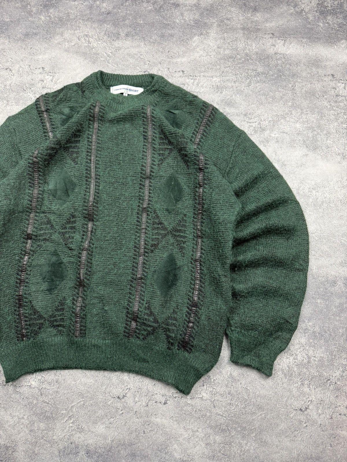 Comme des Garcons SHIRT Comme des Garçons SHIRT Sweater Knit Japanese Brand Size US L / EU 52-54 / 3 - 5 Thumbnail