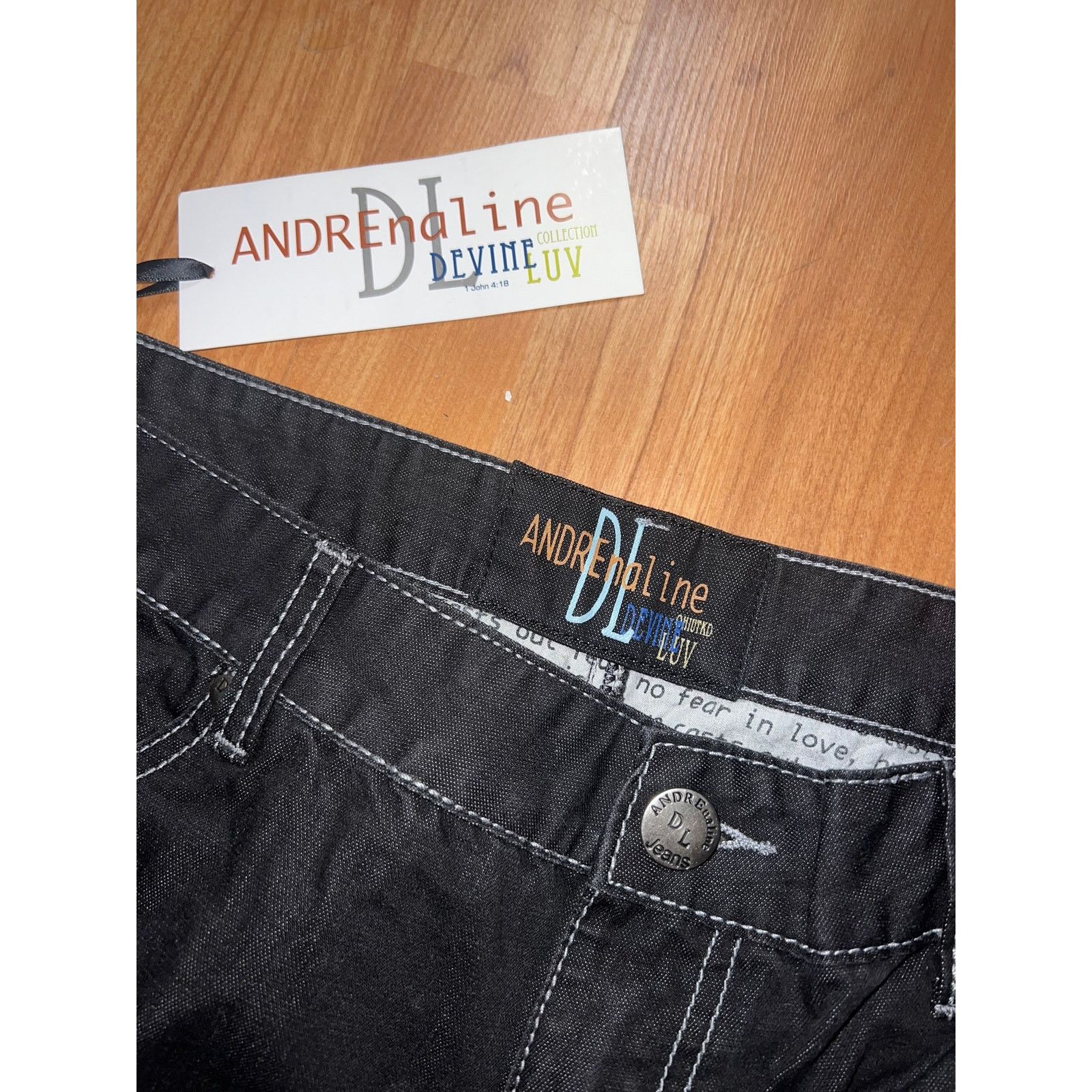 Vintage Andrenaline Jeans Devine Luv Baggy Y2K 2000 NWT Deadstock 36 Size US 36 / EU 52 - 5 Thumbnail