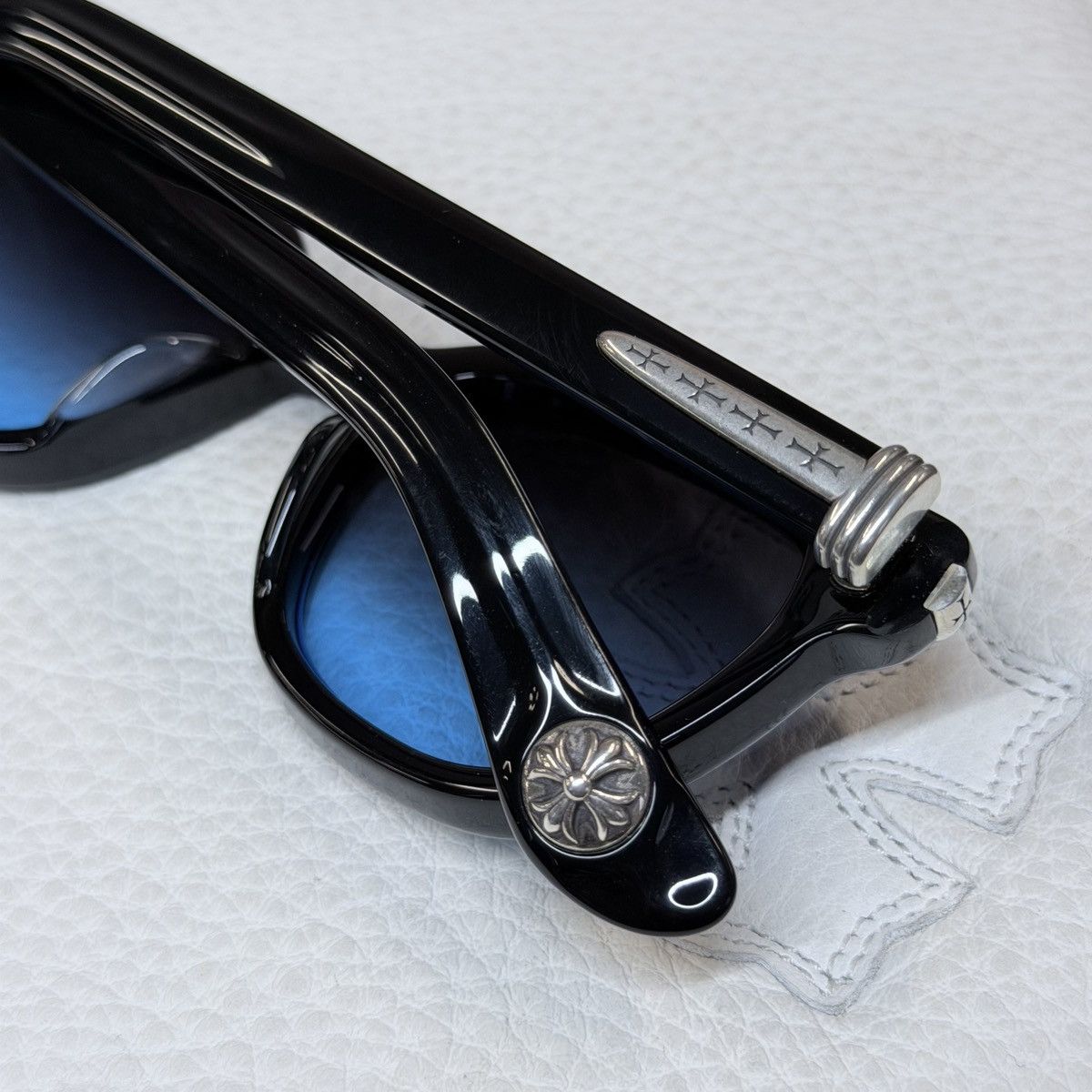 Chrome Hearts Chrome Hearts Drippin 1/1 Sunglasses Size ONE SIZE - 3 Thumbnail