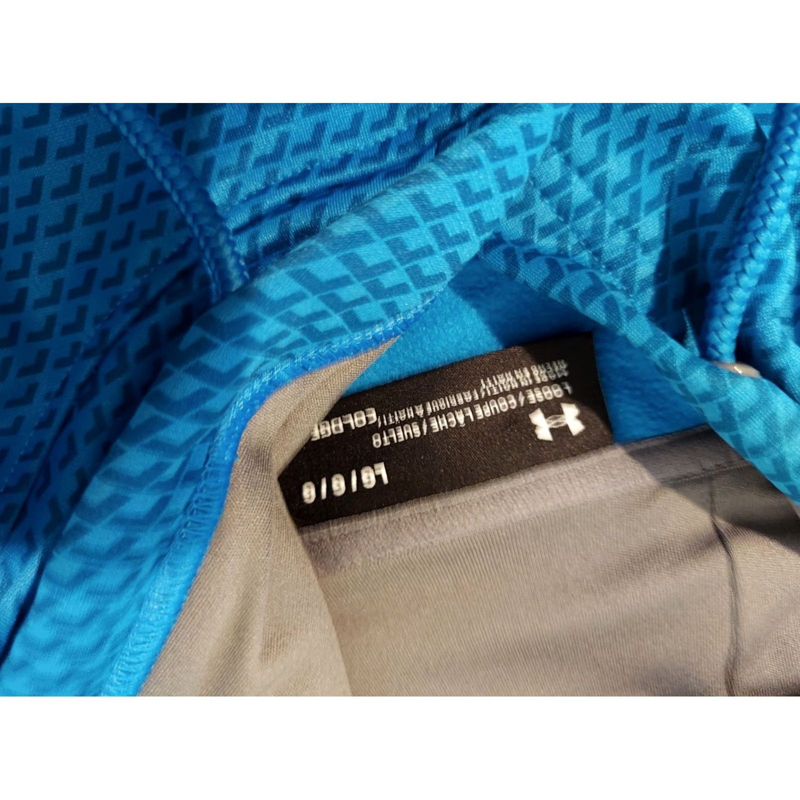 Under Armour Under Armour Hoodie Mens L Blue Pullover Athletic Sweatshirt Sweatshirt/Hoody 80s0 Size US L / EU 52-54 / 3 - 3 Thumbnail
