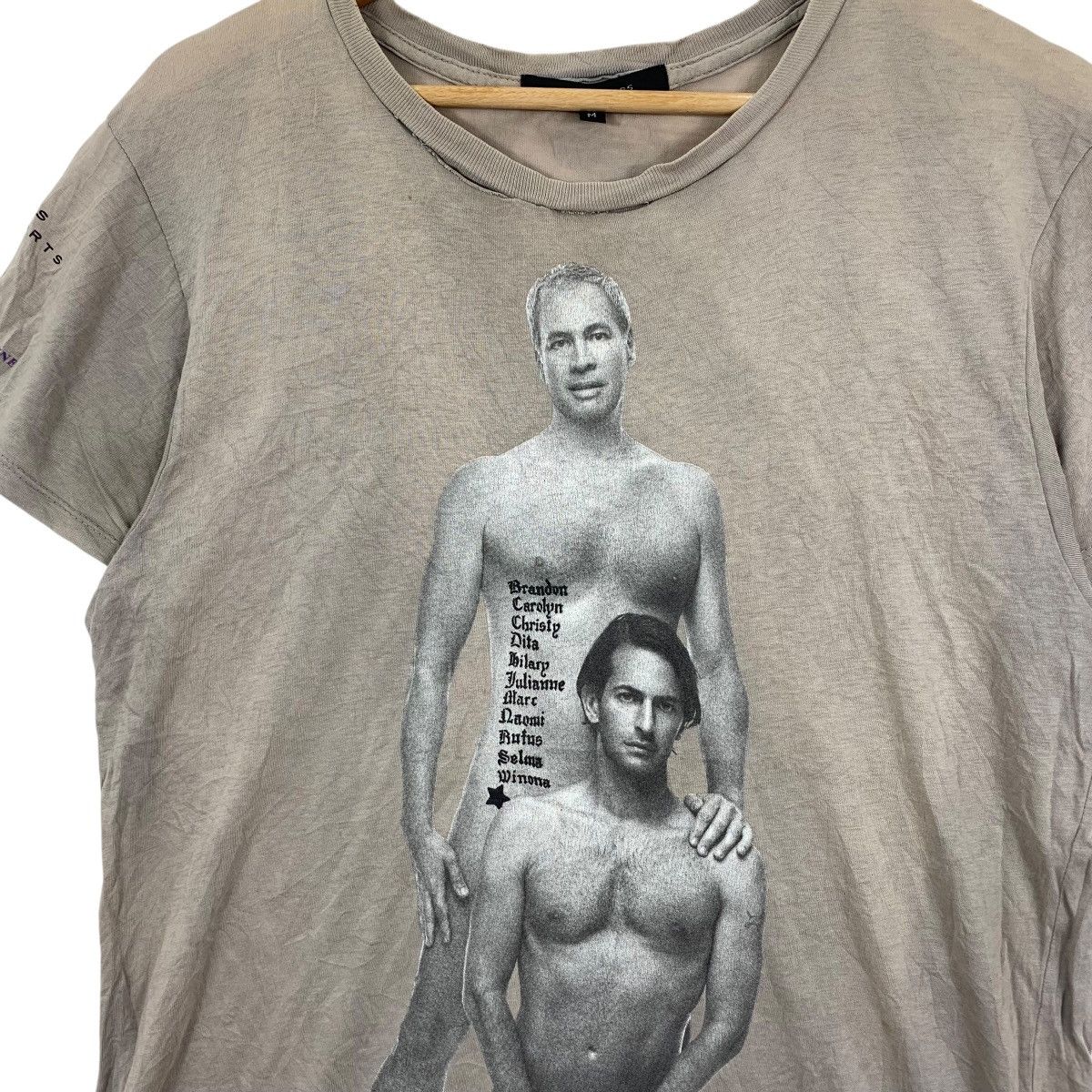 Marc Jacobs Vintage MARC JACOBS Protect The Skin Collection Thrashed Tee Size US M / EU 48-50 / 2 - 4 Thumbnail