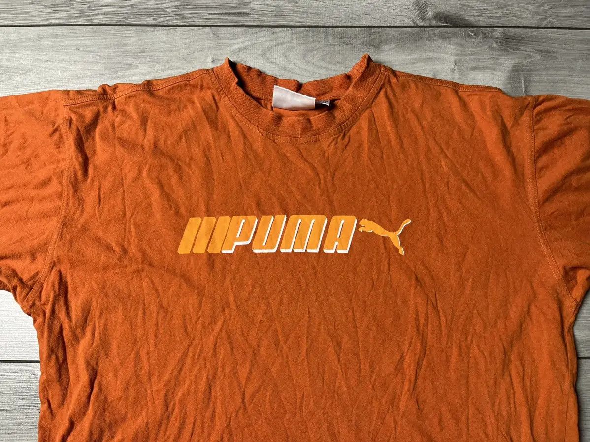 Puma Vintage Puma Tshirt box logo size Medium Size US M / EU 48-50 / 2 - 3 Thumbnail