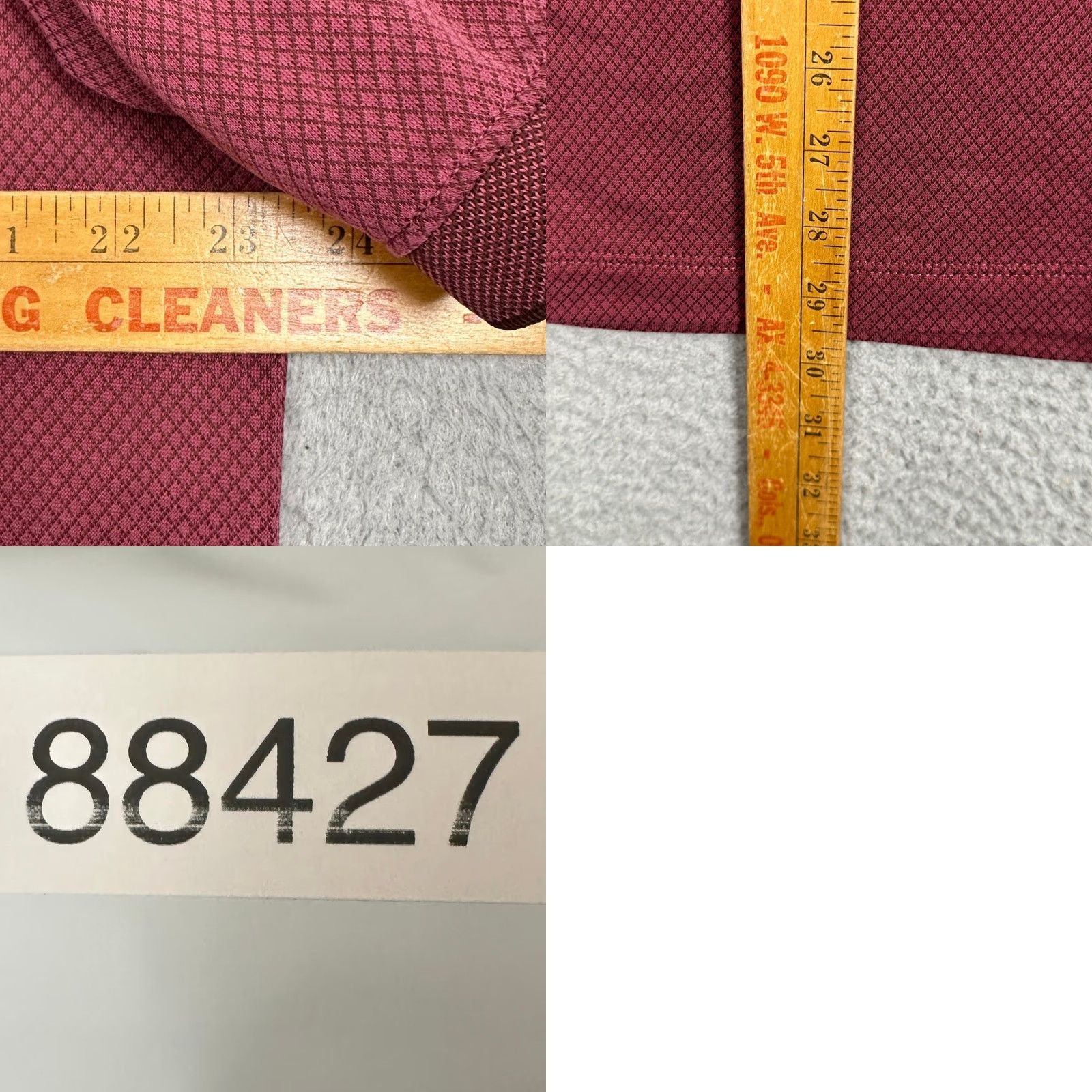 Tommy Bahama VINTAGE Tommy Bahama IslandZone Polo Shirt Mens L Burgundy Maroon Micro Diamond Embroidered Logo Short Sleeve Casual Golf Travel Beach Size US L / EU 52-54 / 3 - 8 Thumbnail