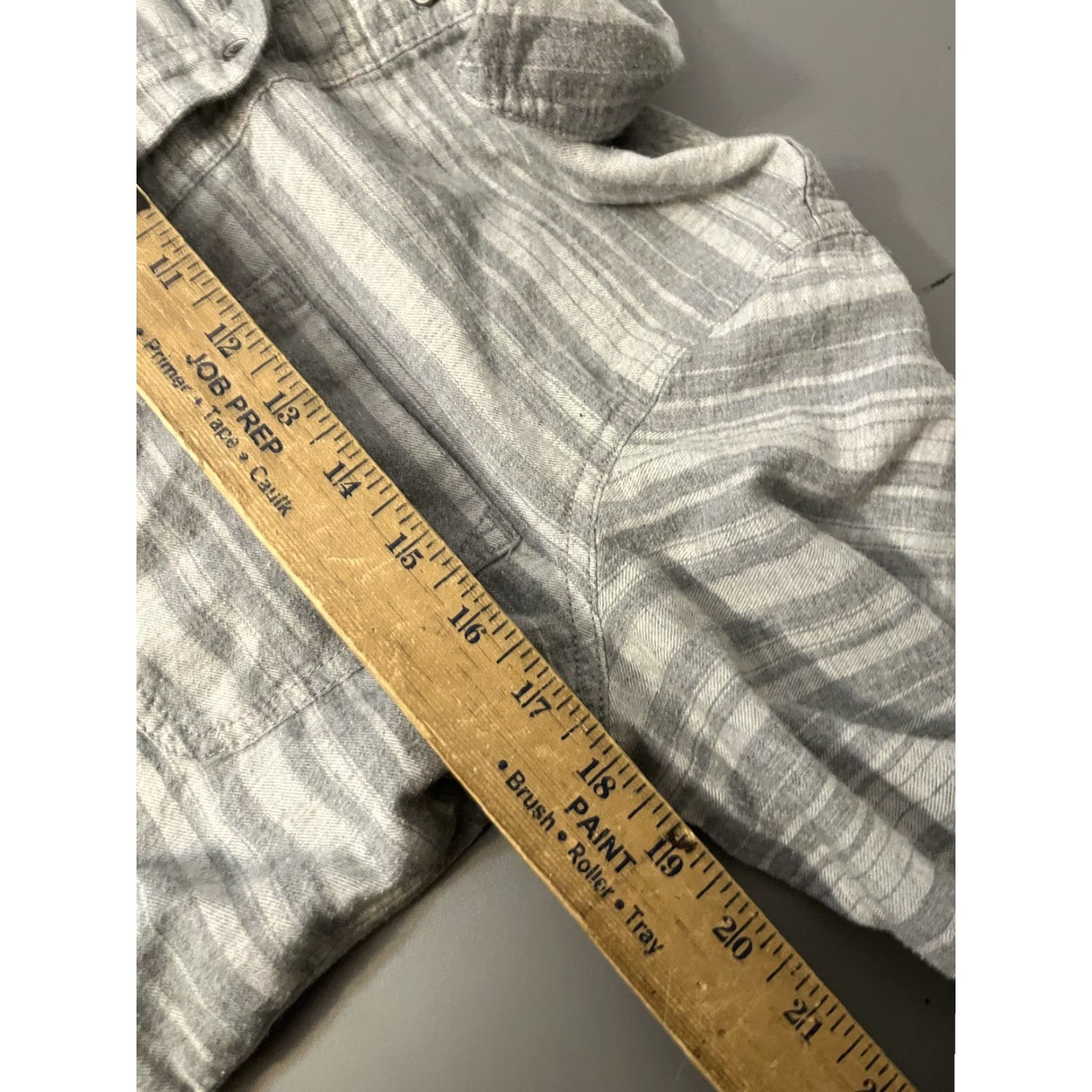 Lou & Grey Lou & Grey Polo Shirt Women Long Sleeve 100% Cotton Gray M Adult Regular Size Medium Size M / US 6-8 / IT 42-44 - 5 Thumbnail