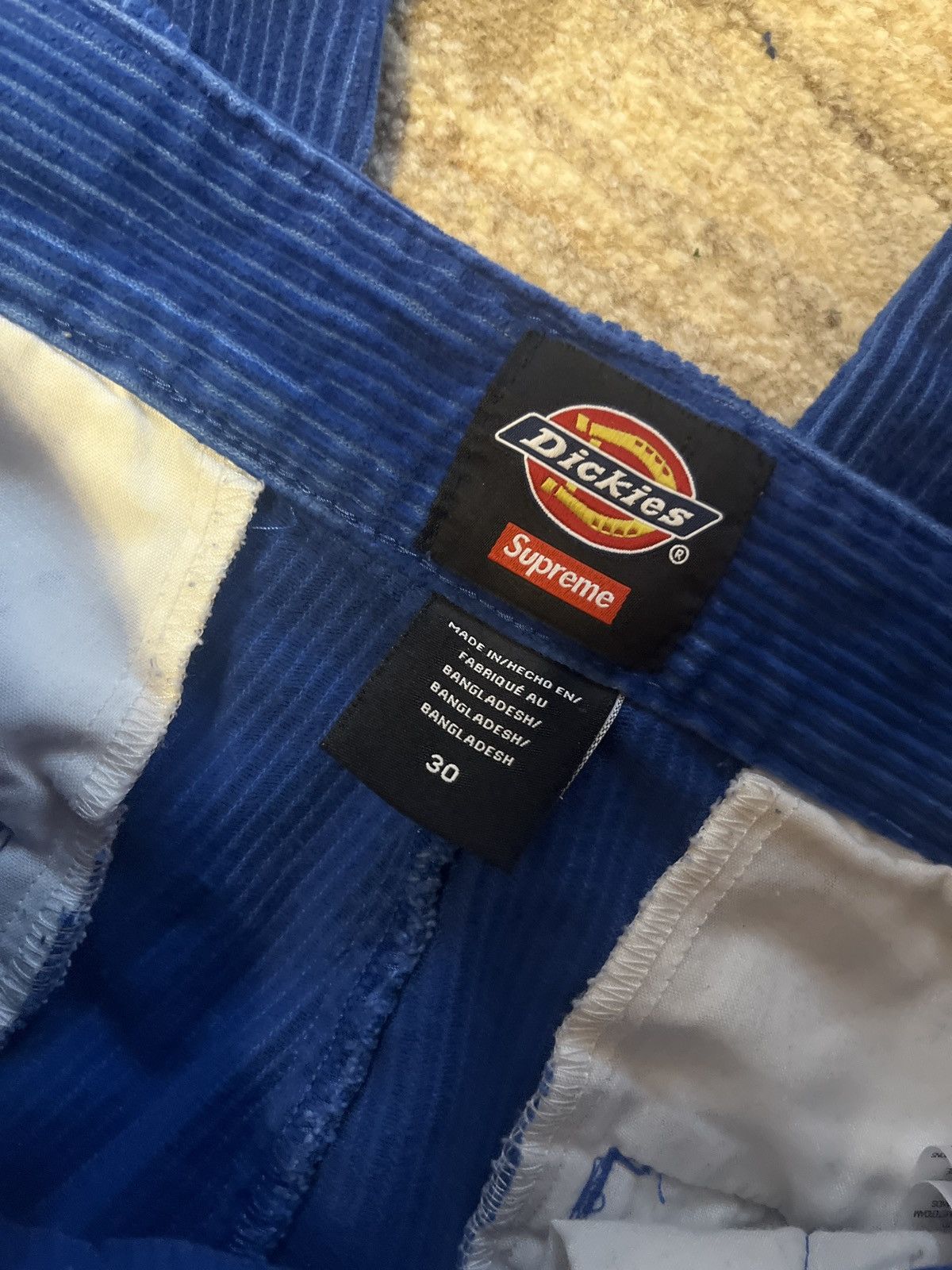 Supreme Supreme x Dickies Corduroy double knee | Grailed