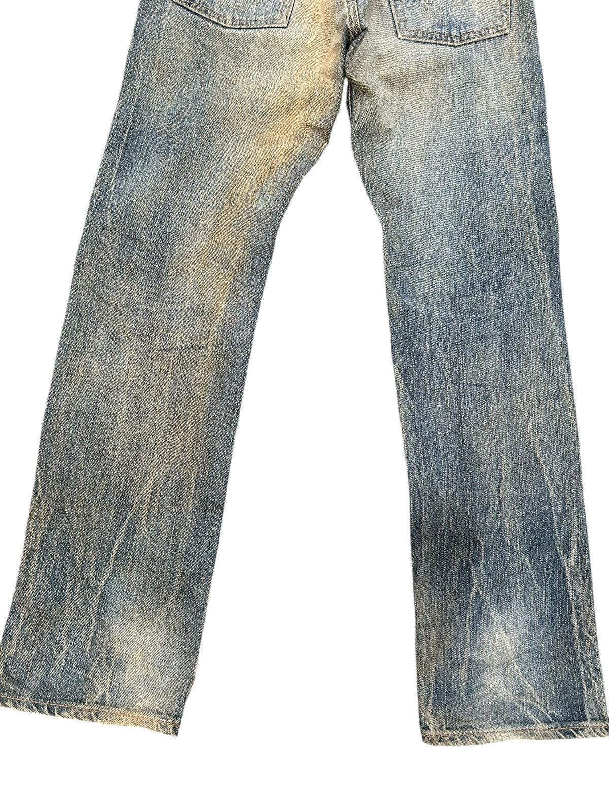 Japanese Brand × Kapital × Vintage Vintage Edwin Selvedge Distressed Denim Jeans Size US 31 - 7 Thumbnail