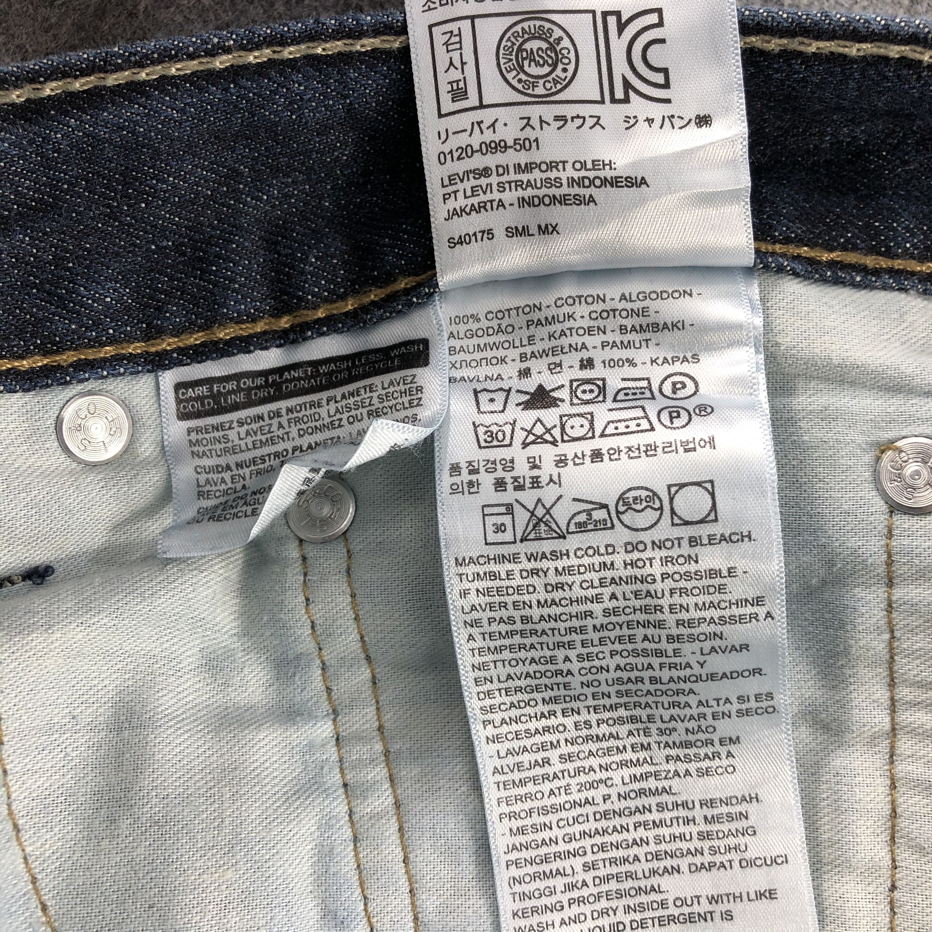 Levi's × Vintage Vintage Levis 514 Jeans-JM1690 Size US 35 - 14 Thumbnail