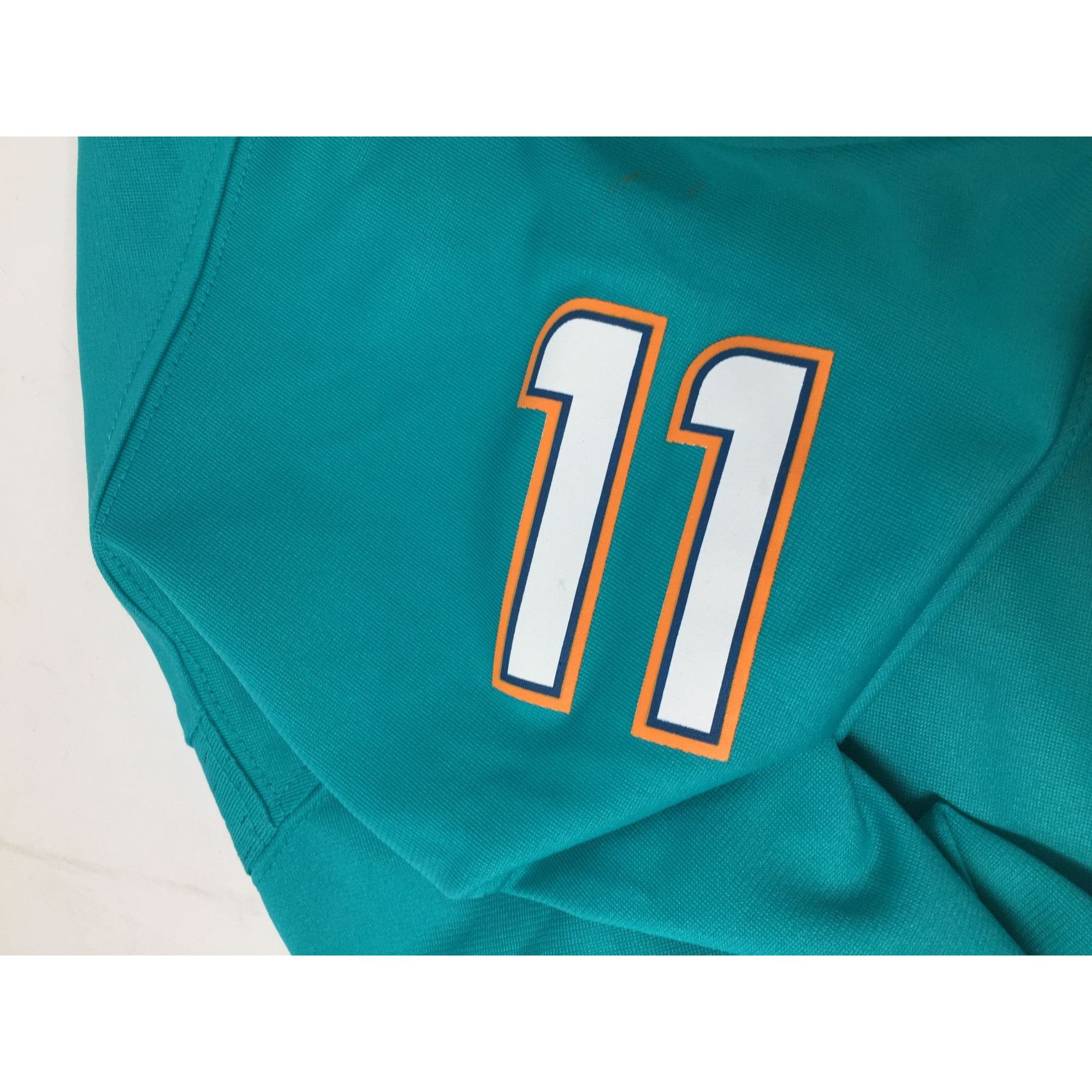 Nike Vintage Nike Miami Dolphins Mike Wallace #11 Football Jersey Size US XXL / EU 58 / 5 - 12 Thumbnail
