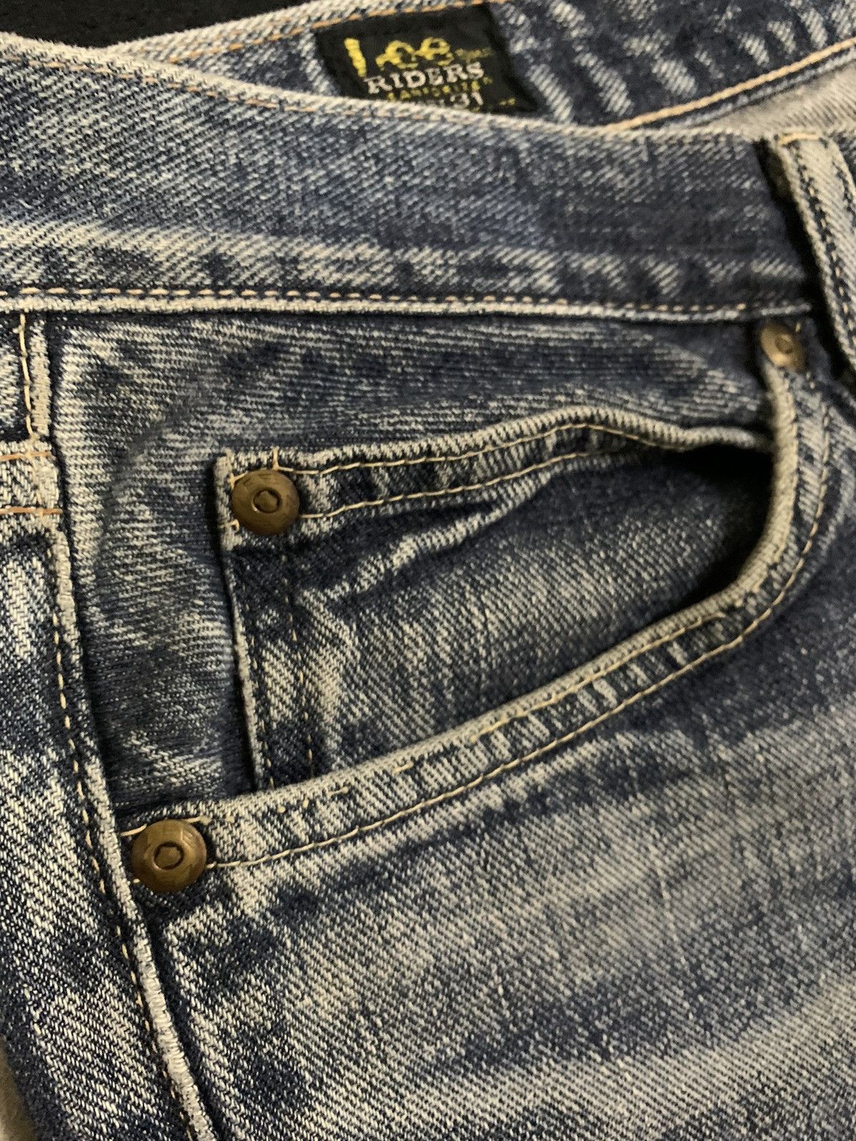 Lee Vintage Lee Cowboy Sanforized Distressed Flared Jeans Size US 31 - 5 Thumbnail
