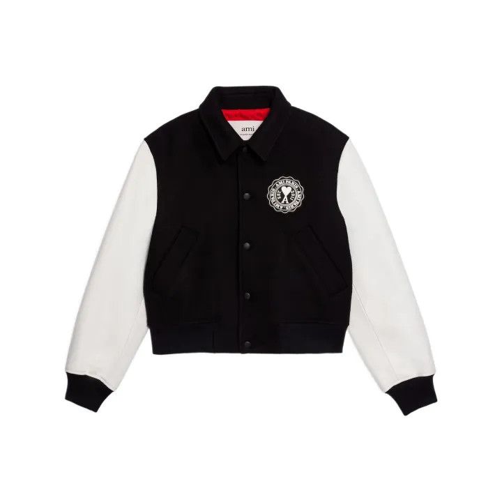 AMI AMI Paris Color Block Logo Jacket 0079 Size US L / EU 52-54 / 3 - 1 Thumbnail