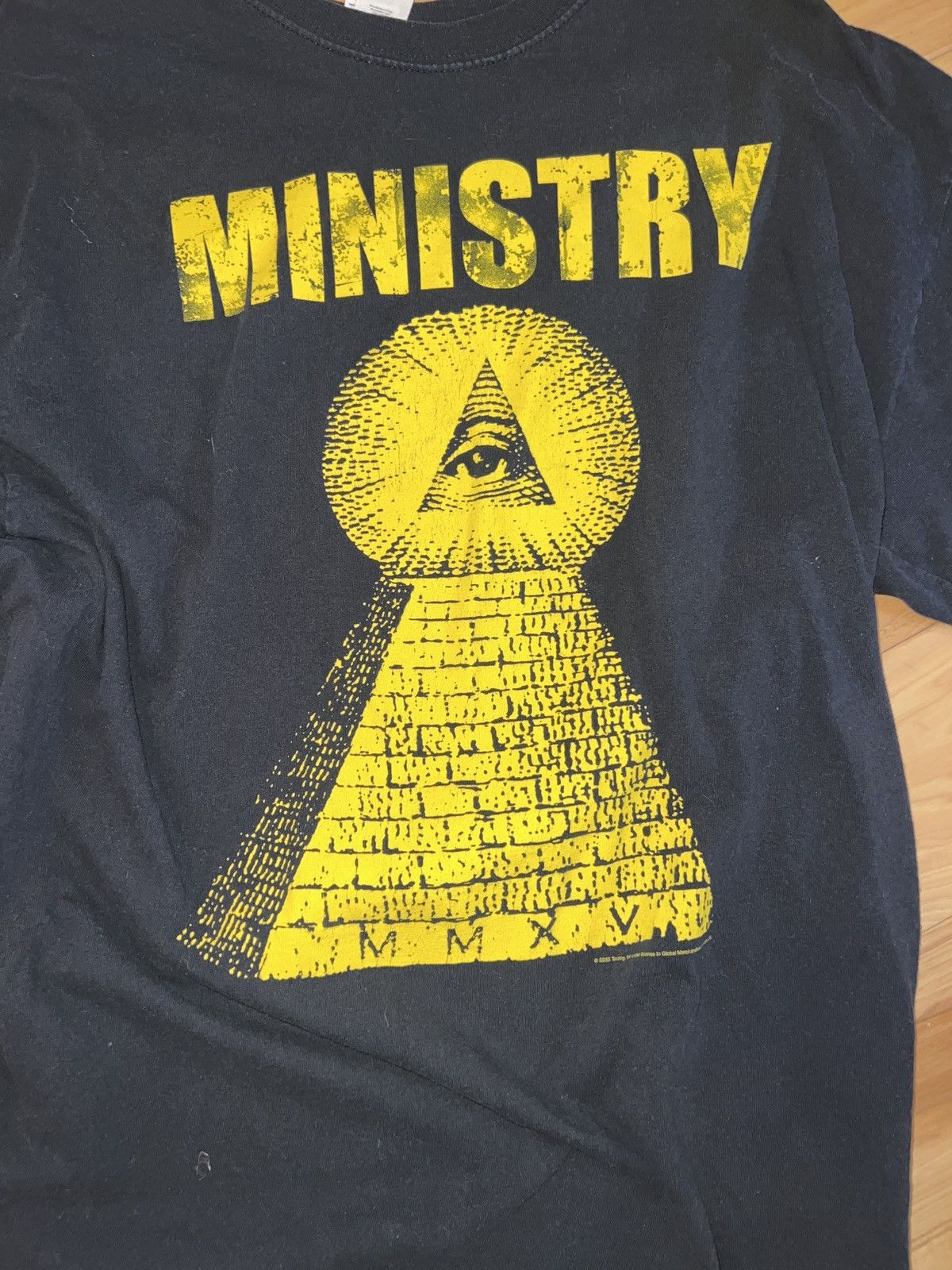 Band Tees Ministry T-shirt Size US XL / EU 56 / 4 - 2 Thumbnail