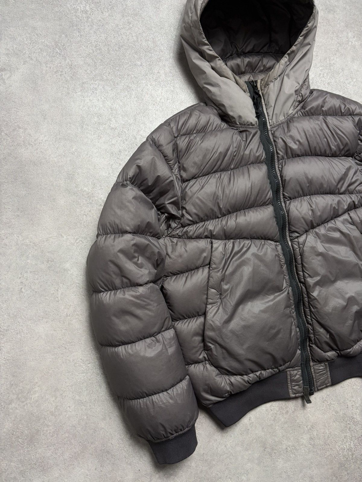 Stone Island Stone Island Garment Dyed Micro Yarn Down Jacket Casual Size US XL / EU 56 / 4 - 3 Thumbnail