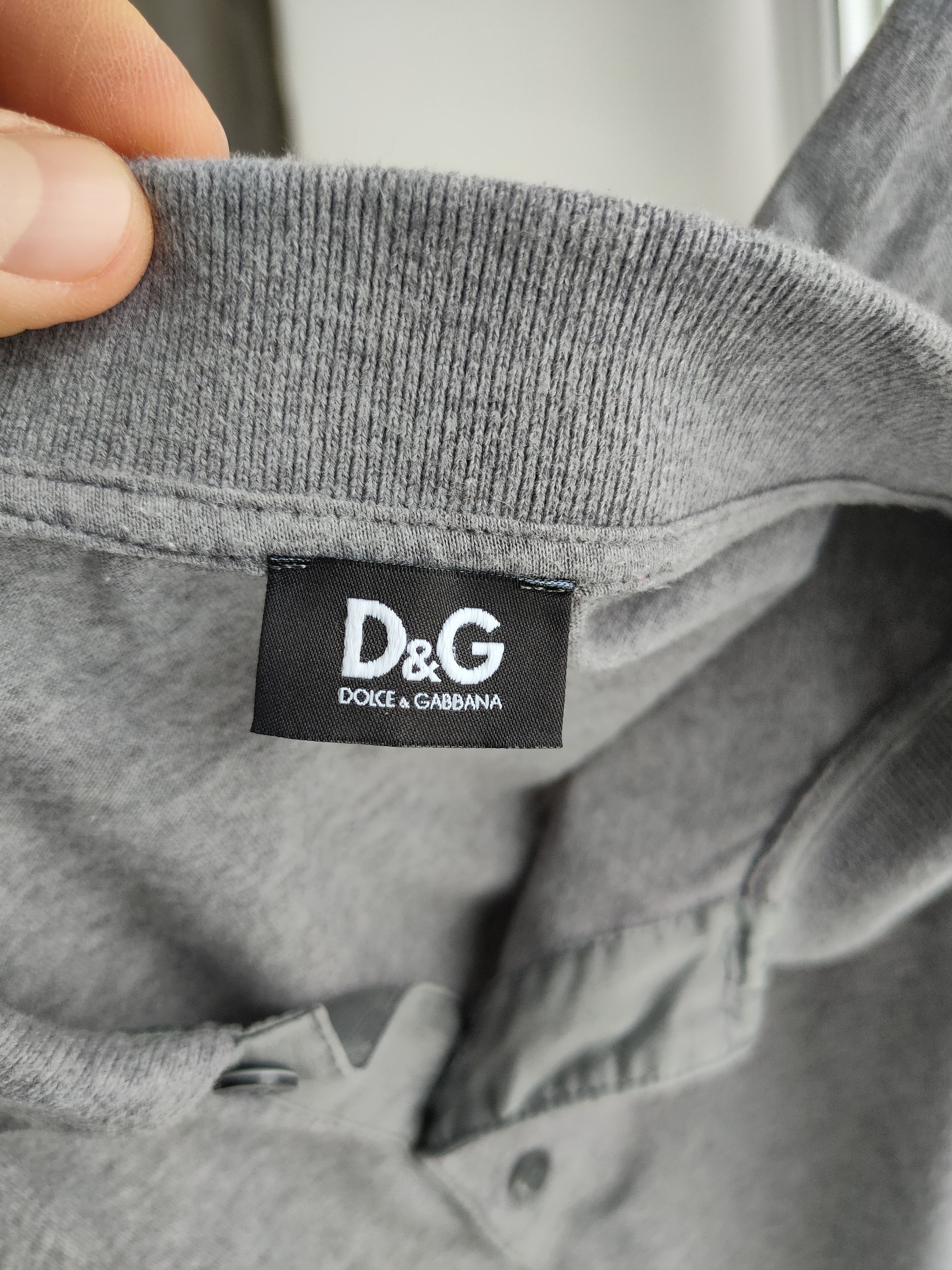 Dolce & Gabbana Vintage Y2K Dolce & Gabbana Polo t-shirt D&G Size US M / EU 48-50 / 2 - 8 Thumbnail