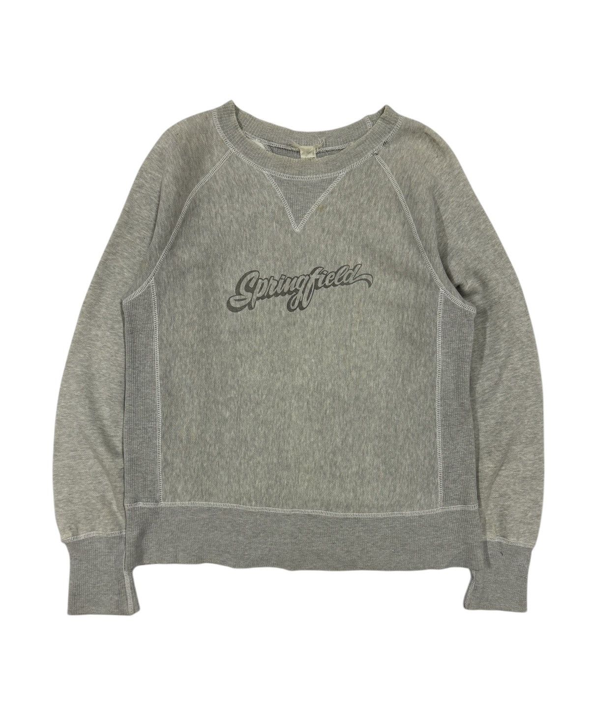 Japanese Brand × Sugar Cane × Vintage Vtg🔥Cab Clothing Inspired 50’s Double V Reverse Weave Size US M / EU 48-50 / 2 - 1 Thumbnail