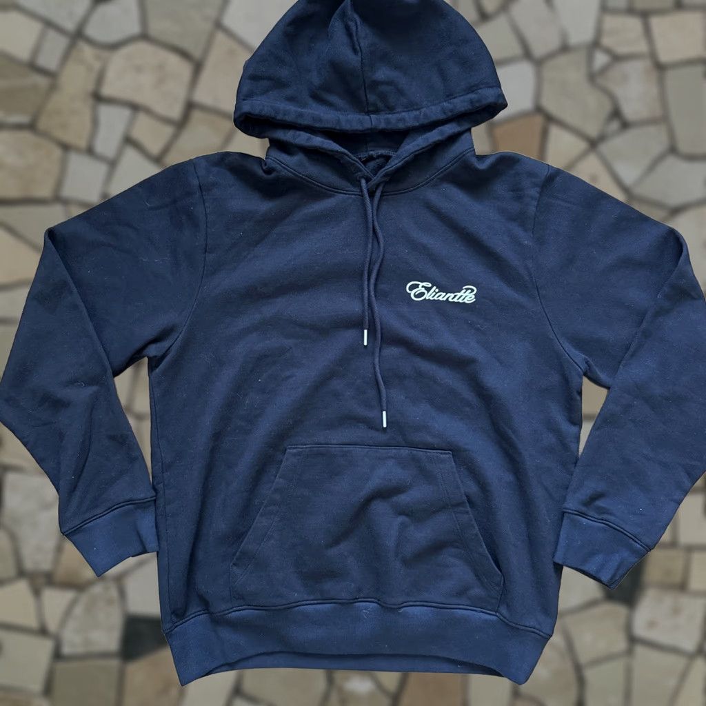 Logo 7 Eliantte Hoodie Crew Neck Logo Print Size L Men Black Size US L / EU 52-54 / 3 - 1 Thumbnail