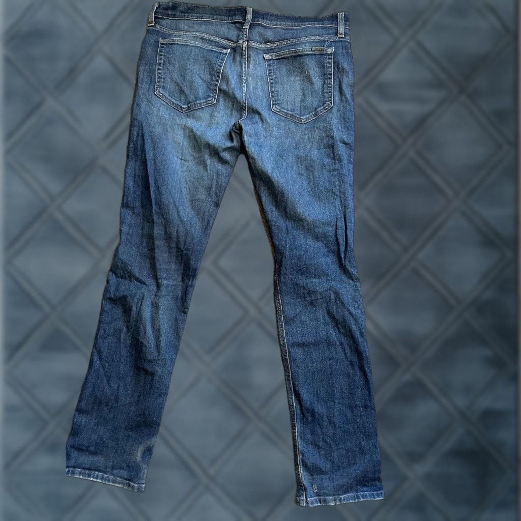 Vintage JOE'S JEANS SLIM FIT MENS MEDIUM WASH JEANS 34 X 33 BLUE DENIM Stretch Regular Jeans Mens 34x33 90s? Size US 34 / EU 50 - 1 Thumbnail