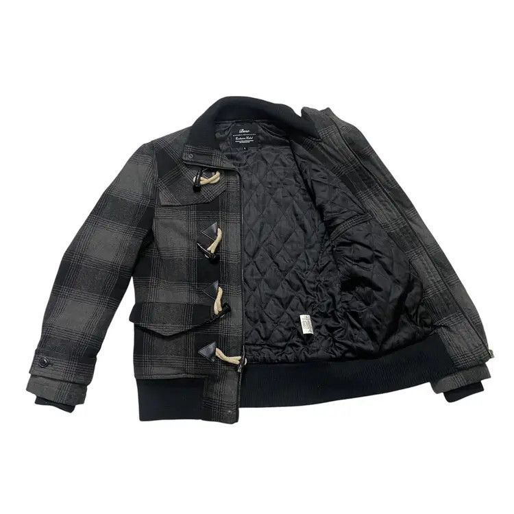 Japanese Brand Beno Plaid Duffle coat Size US M / EU 48-50 / 2 - 4 Thumbnail