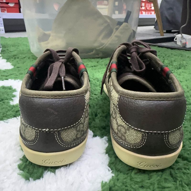 Gucci Gucci Stylish Brown Sneakers for Everyday Wear Size US 6.5 / EU 39-40 - 3 Thumbnail