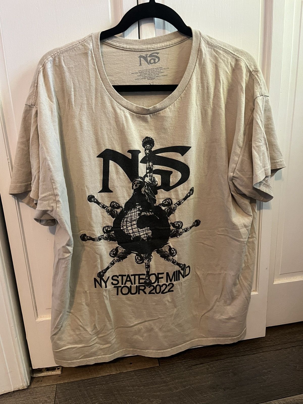 Other Nas State of Mind Tour graphic tee XL Vintage 2022 Size US XL / EU 56 / 4 - 1 Thumbnail