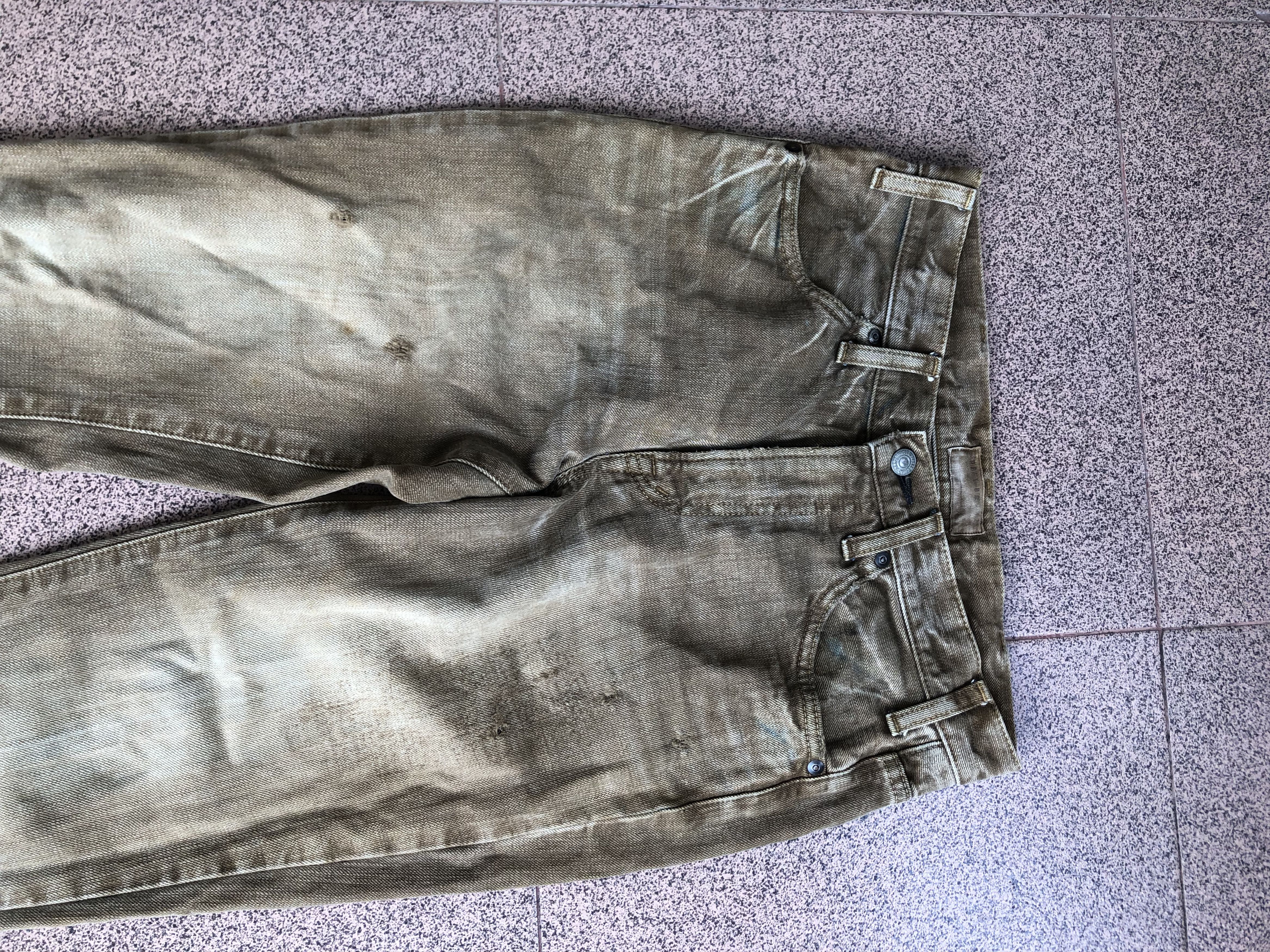 If Six Was Nine Spellbound Flared Fading Jeans Vkei style Y2k Japanese Size US 30 / EU 46 - 4 Thumbnail