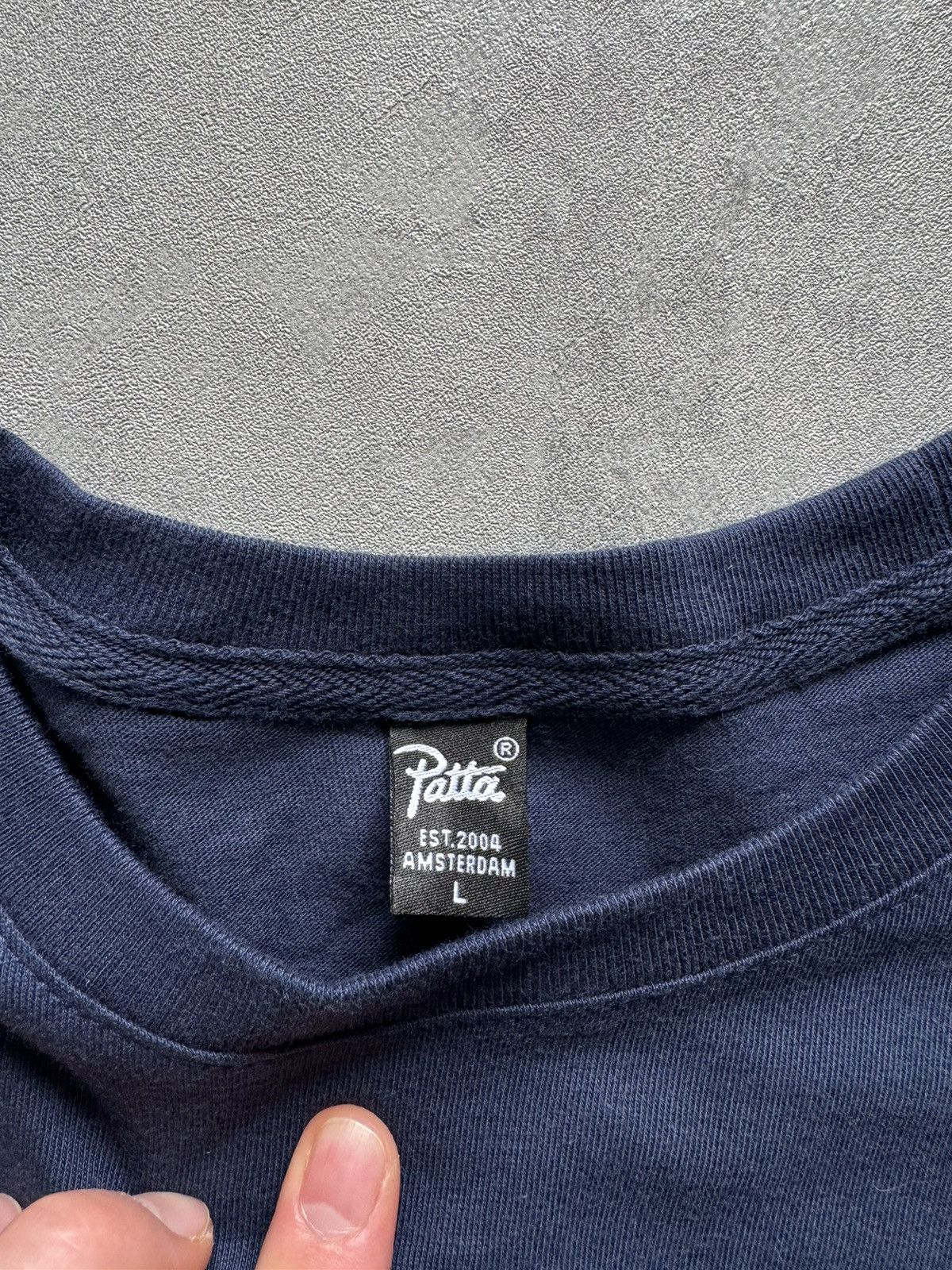 Patta Patta Long Sleeve Mens Sweatshirt Pullover Japanese large Size US L / EU 52-54 / 3 - 3 Thumbnail
