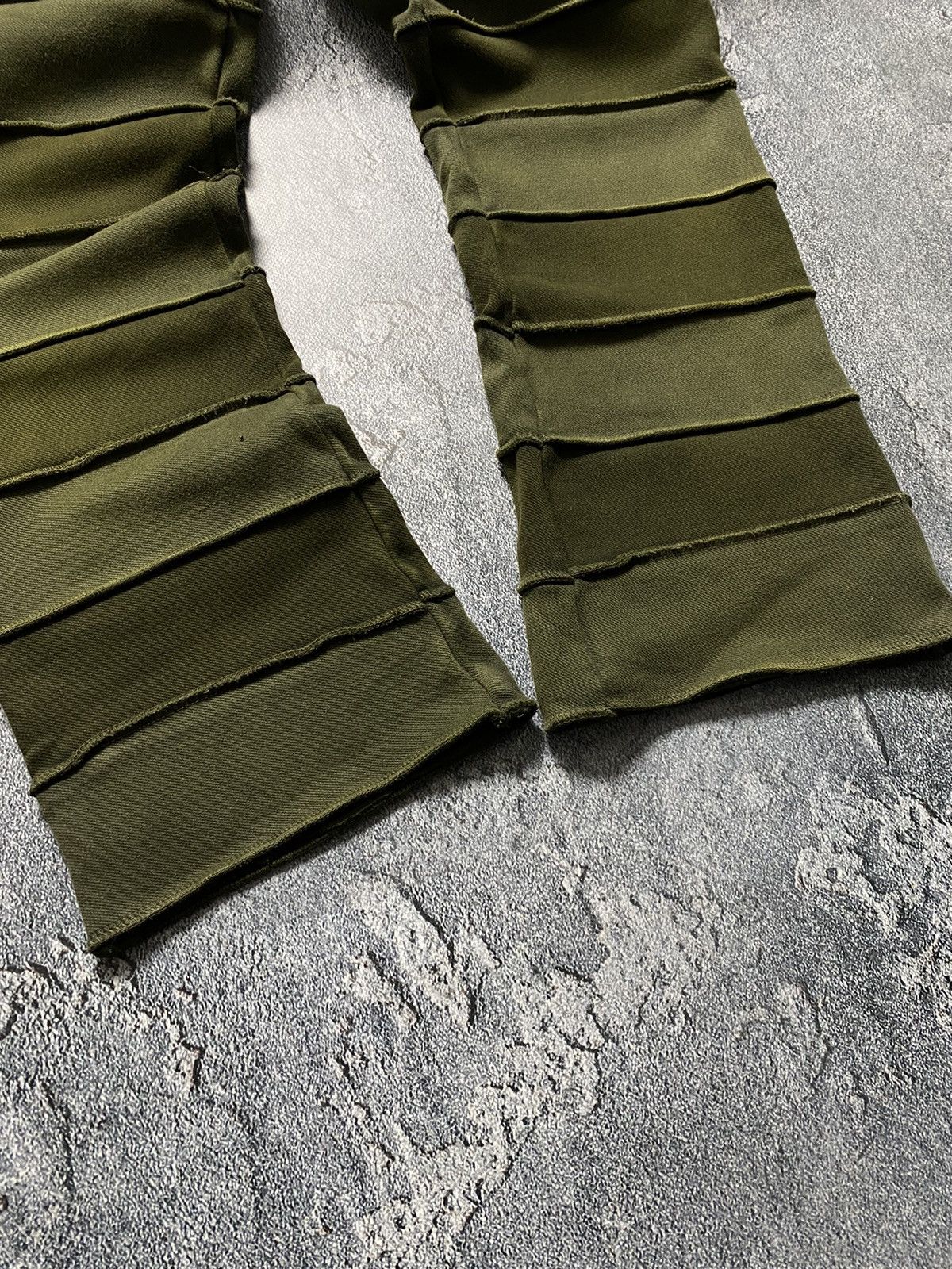 Hysteric Glamour Hullo N.Day VNTG 00’ Hugi Multi Level Flare Pants Trousers Size US 30 / EU 46 - 3 Thumbnail