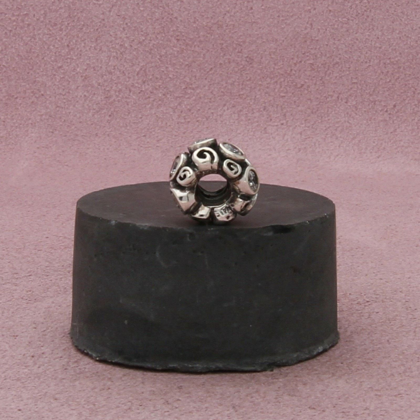 pandora pandora sterling silver cz primrose path bead charm pendant Size ONE SIZE - 3 Thumbnail