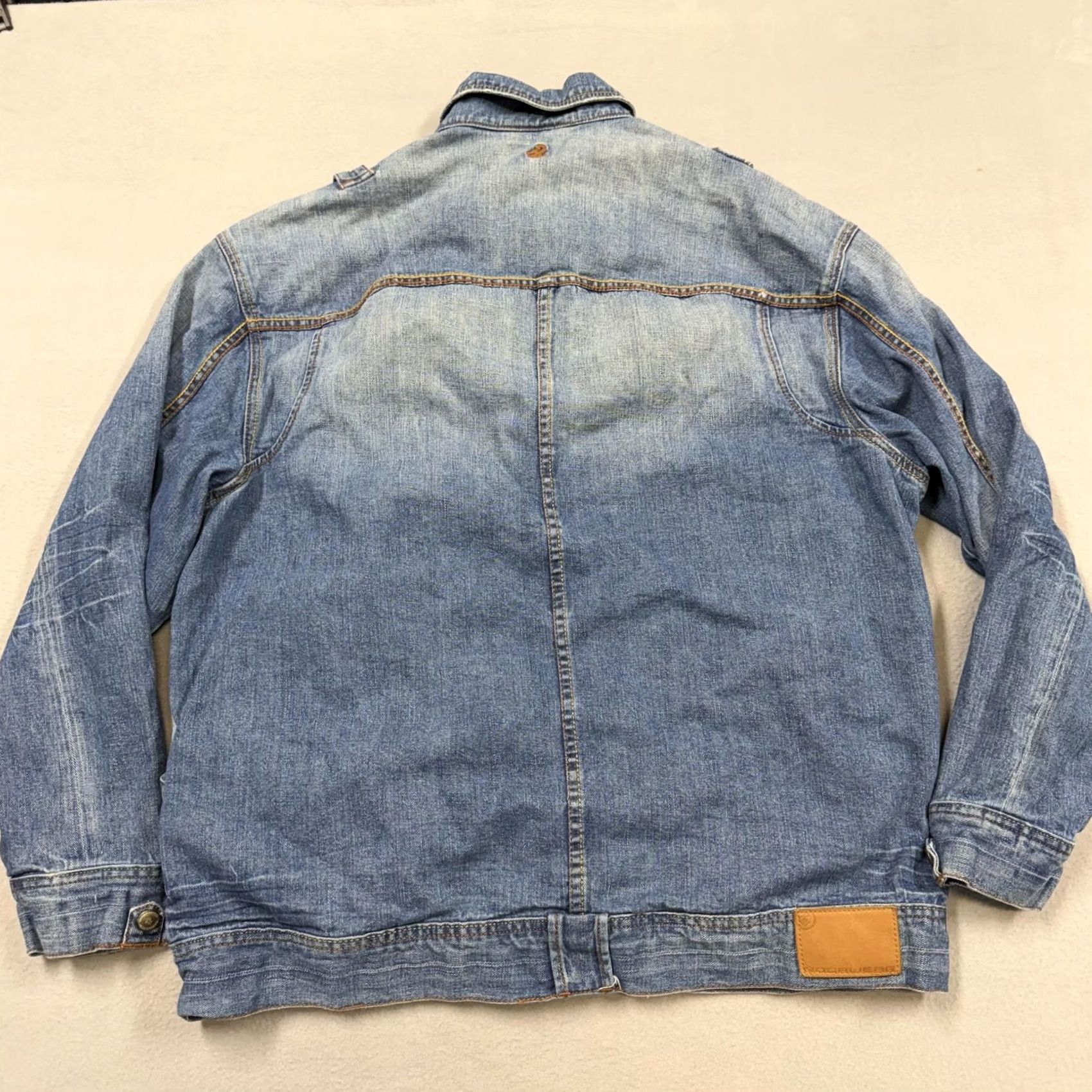 Rocawear Rocawear Jacket Mens XL Blue Denim Hip Hop Vintage Size US XL / EU 56 / 4 - 5 Thumbnail