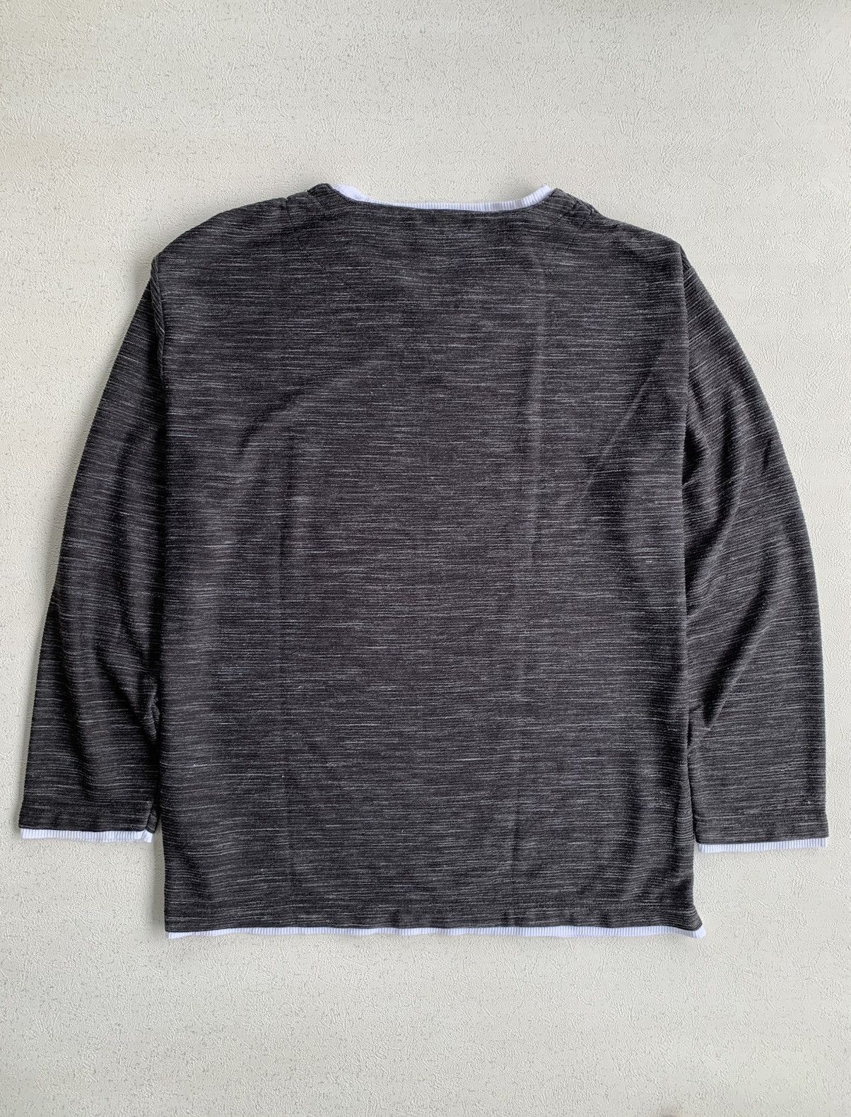 Japanese Brand Double Layer Defective Stuct Longsleeve issey miyake style Size US L / EU 52-54 / 3 - 3 Thumbnail