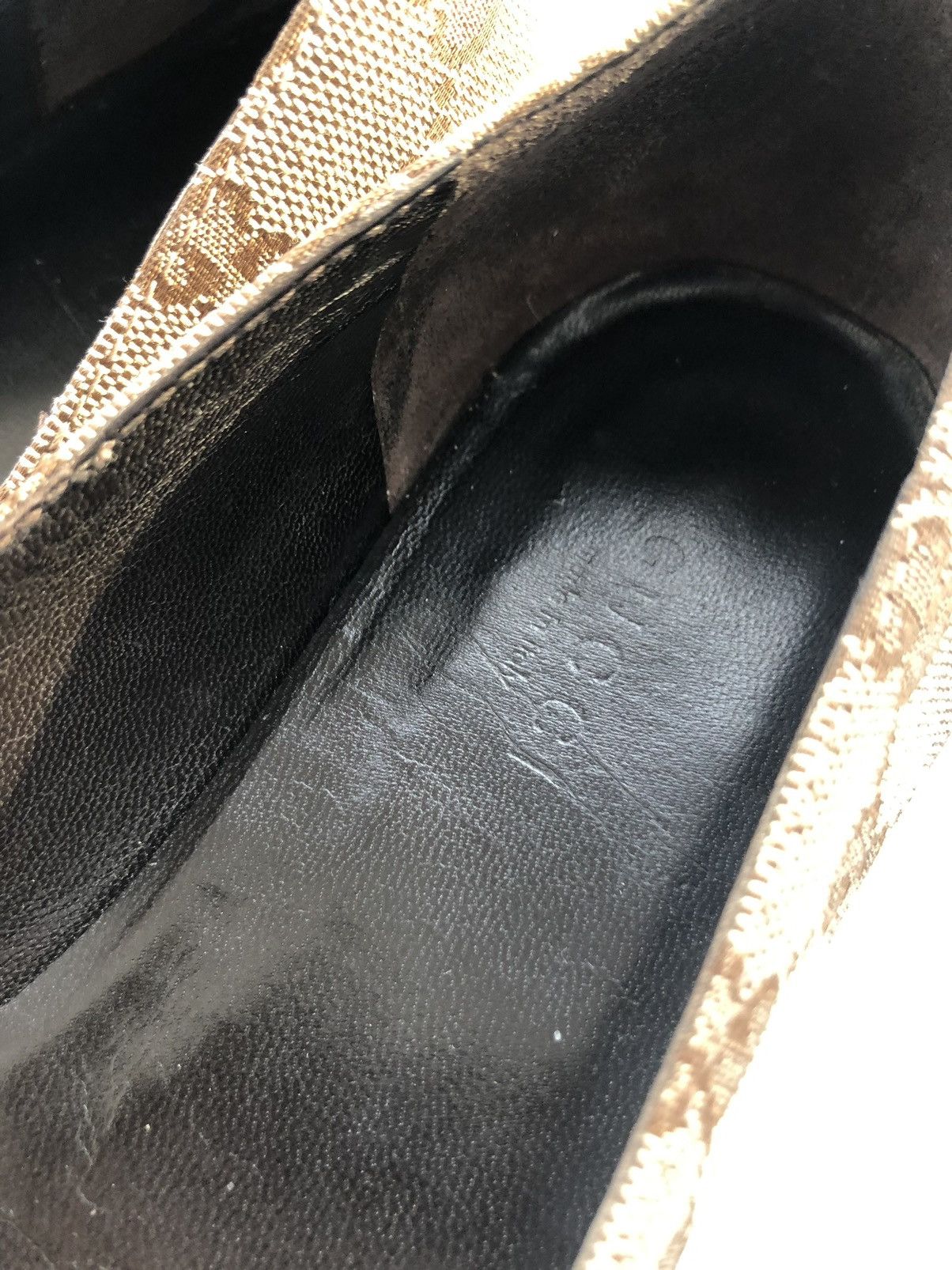 Gucci × Vintage Vintage Gucci monogram ballet flat Size US 5 / IT 35 - 14 Thumbnail
