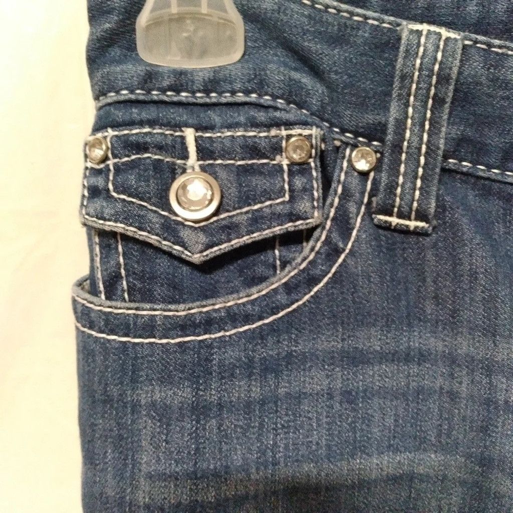 I.N.C INC International Concept Denim Jeans Bermuda Shorts Size 6 Size 28" / US 6 / IT 42 - 2 Thumbnail