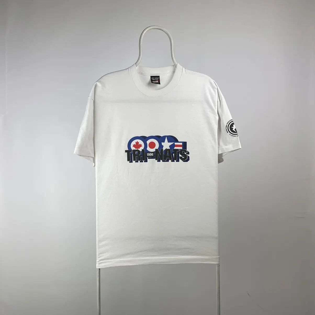 Band Tees Tri-Nats T-shirt Canada Tokyo USA vintage band tee Size US XL / EU 56 / 4 - 1 Thumbnail