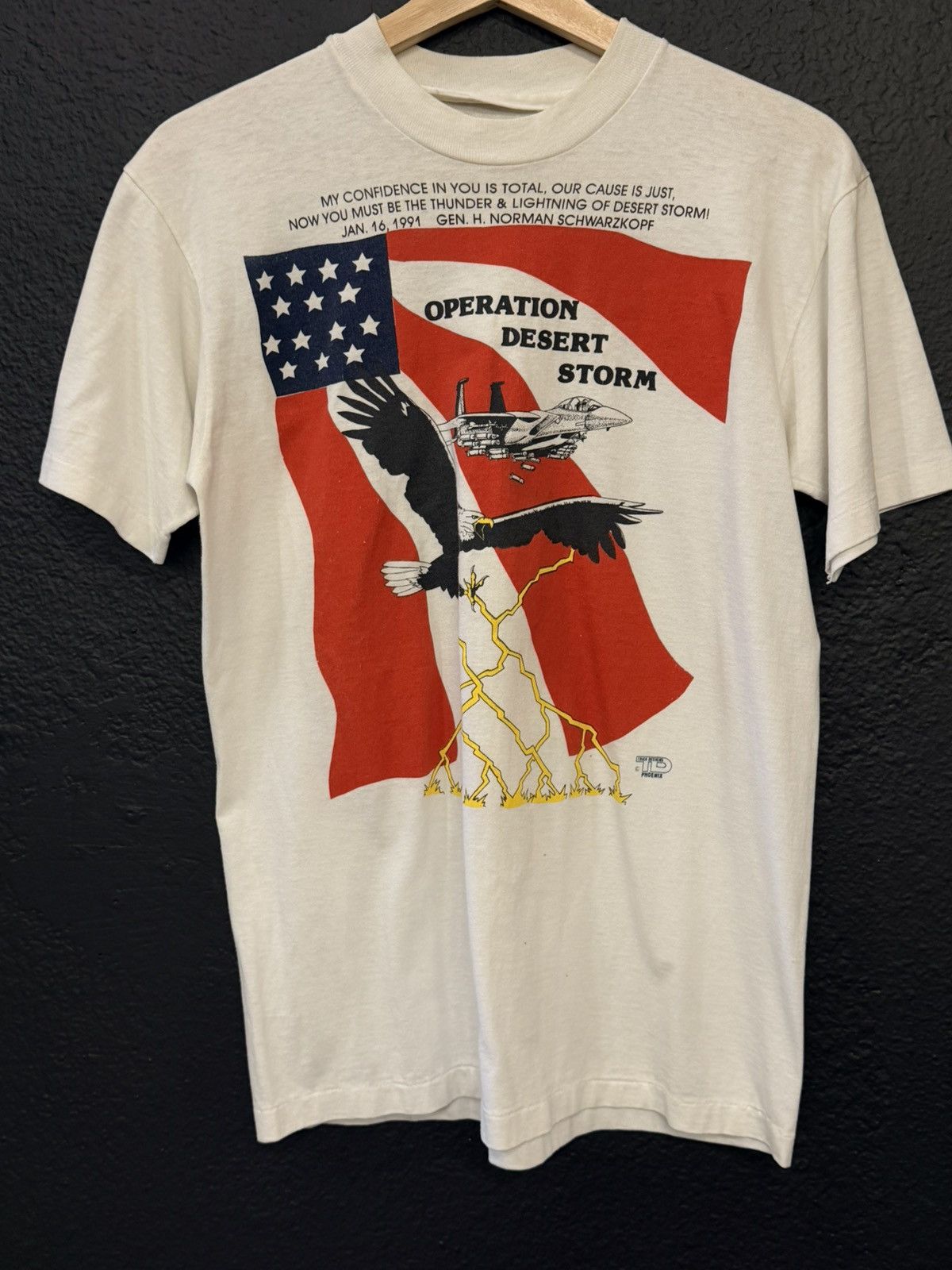 Vintage Operation desert storm tee Size US M / EU 48-50 / 2 - 1 Thumbnail