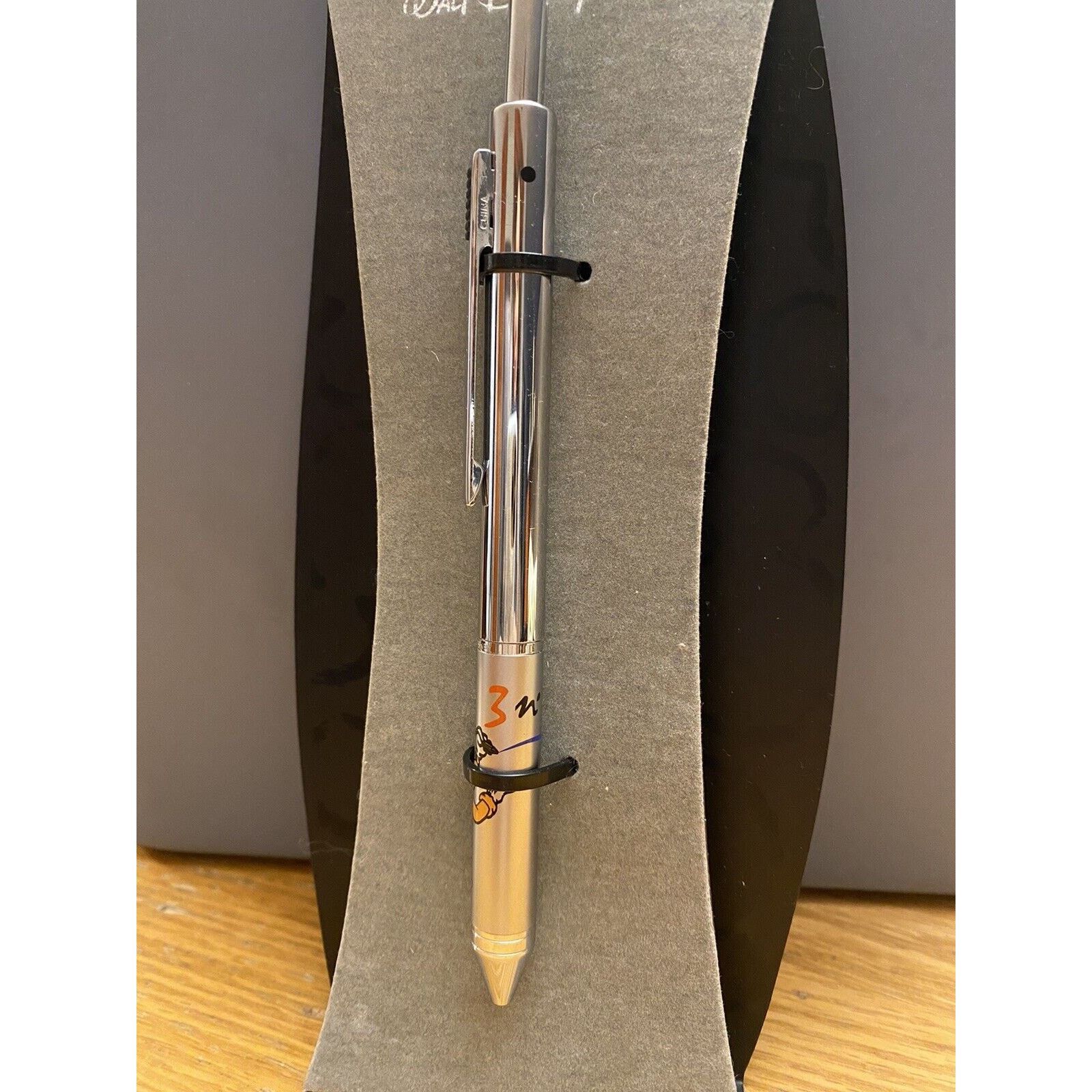 Disney Pluto Walt Disney Tri Color Silver Tone Pen NIB Size ONE SIZE - 4 Thumbnail