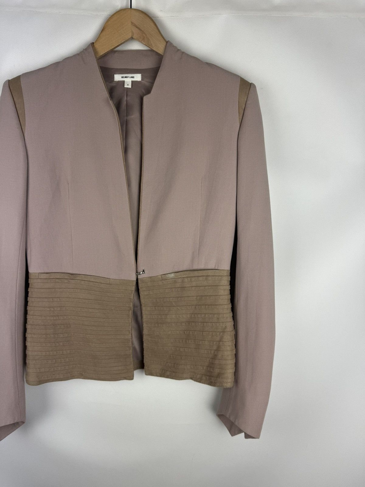 Helmut Lang Helmut Lang Ladies Wool / Viscose Blazer Jacket Size 4 Size S / US 4 / IT 40 - 3 Thumbnail