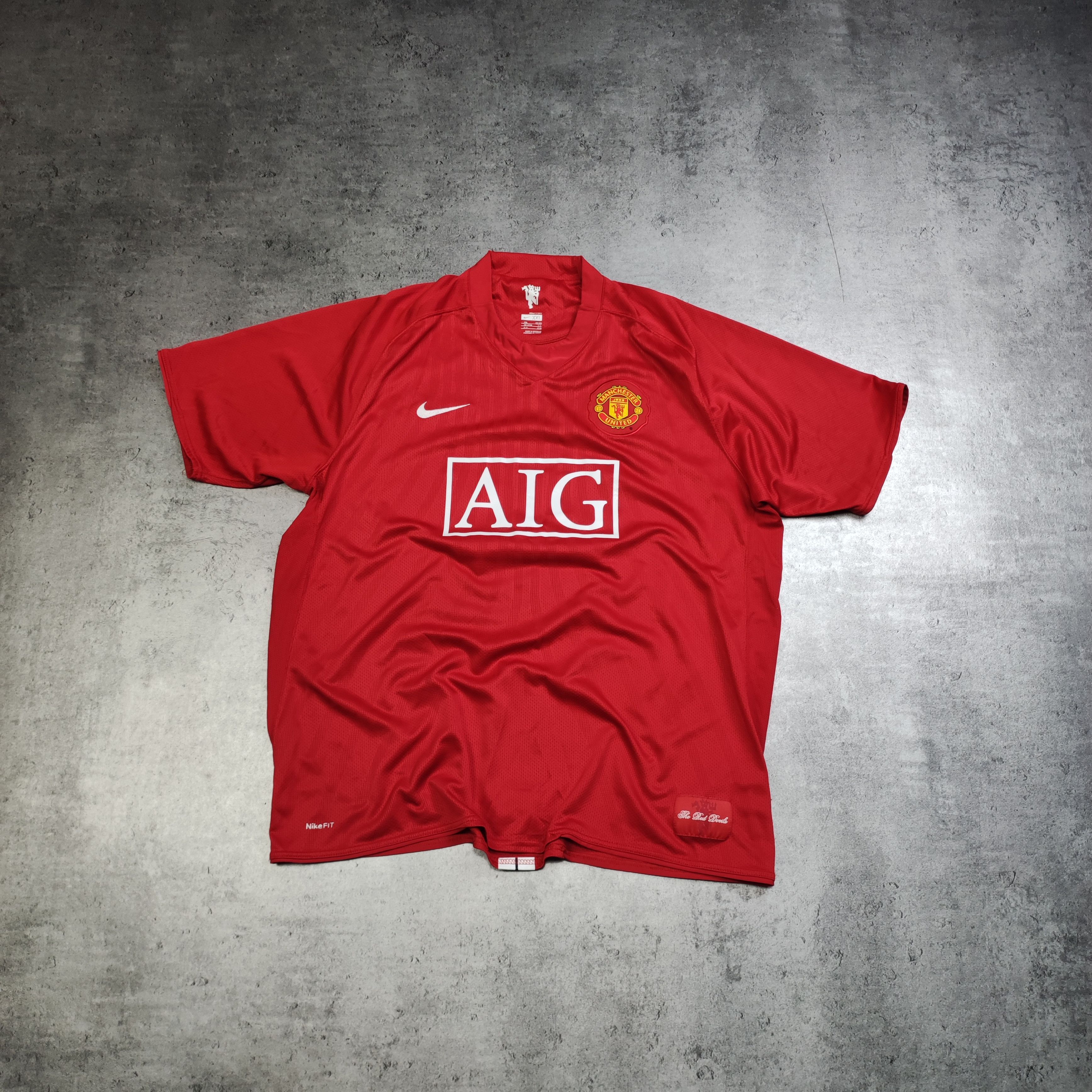 Vintage Vintage RARE 2008 Manchester United Nike Football Jersey Size US XXL / EU 58 / 5 - 1 Thumbnail