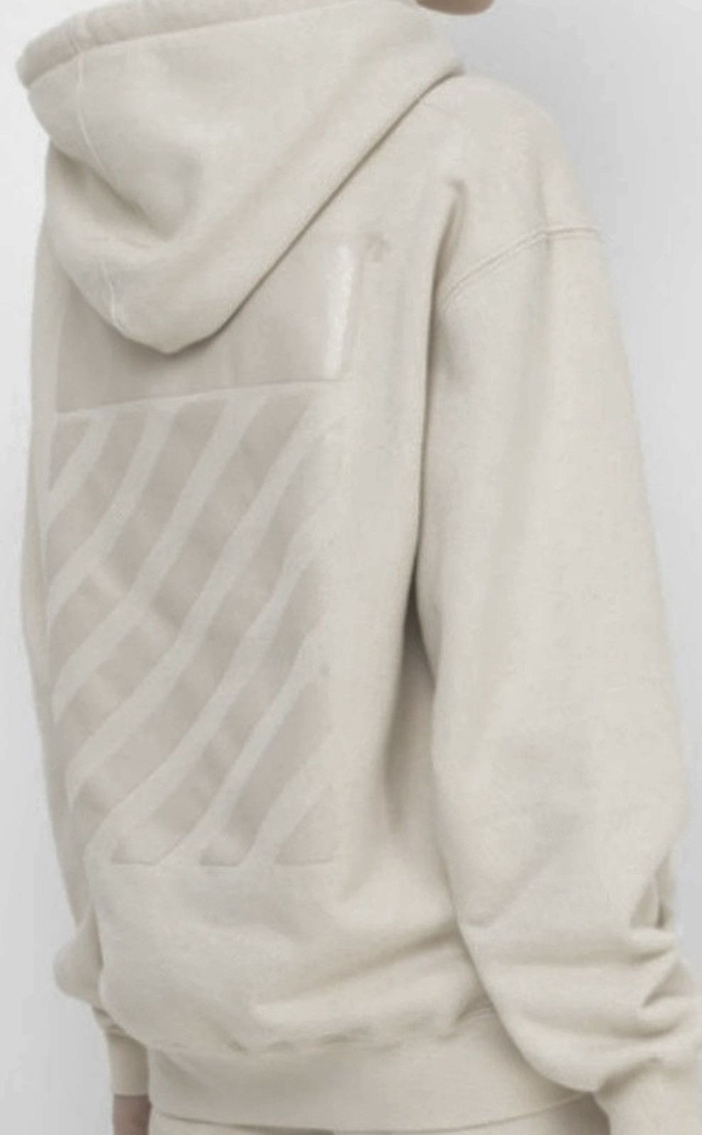 Off-White Off-White Virgil Abloh Zip-Hoodie Beige in L neu mit Etikett Size US L / EU 52-54 / 3 - 4 Thumbnail