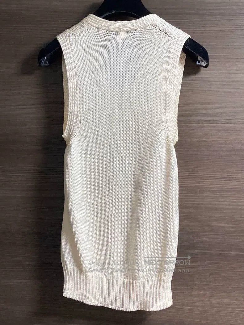 Hermes Hermes Knitted beige suit Size XS / US 0-2 / IT 36-38 - 5 Thumbnail