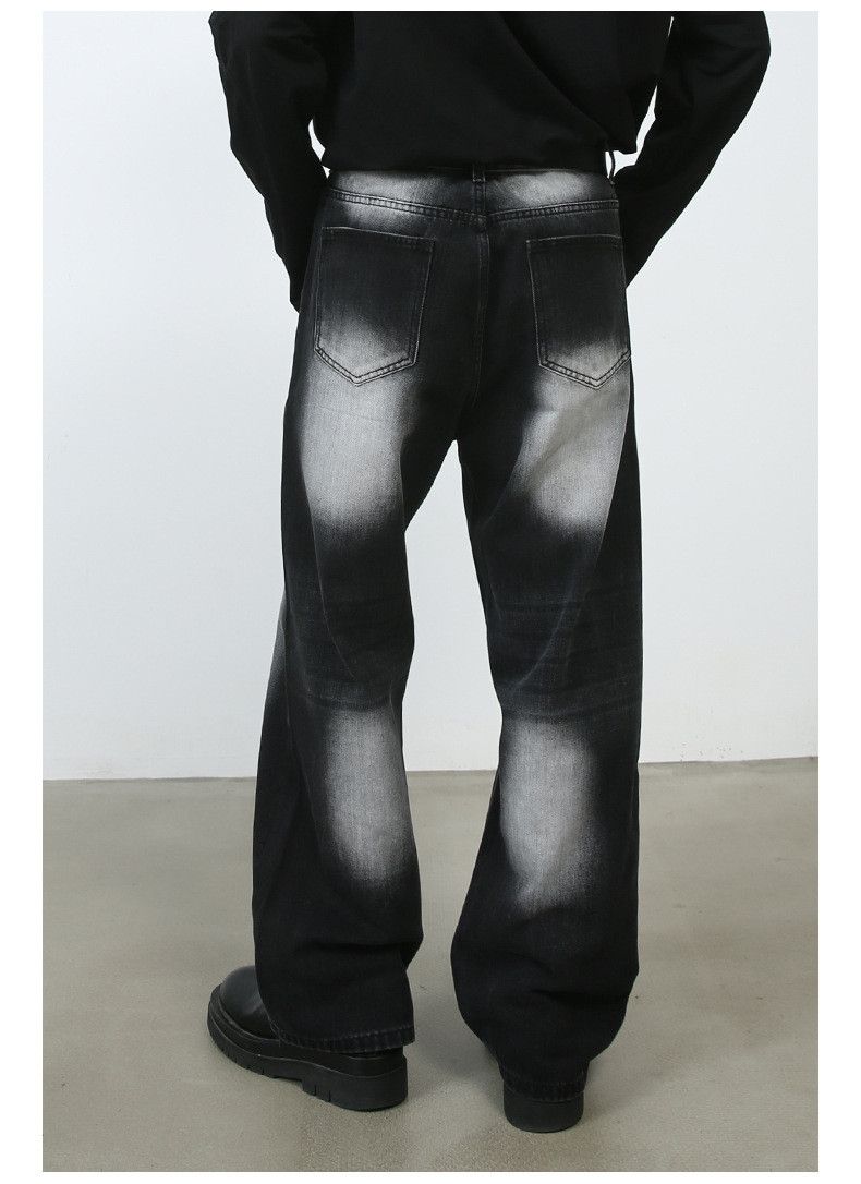 Japanese Brand × Jean Vintage washed trendy all-match casual jeans Size US 32 / EU 48 - 5 Thumbnail