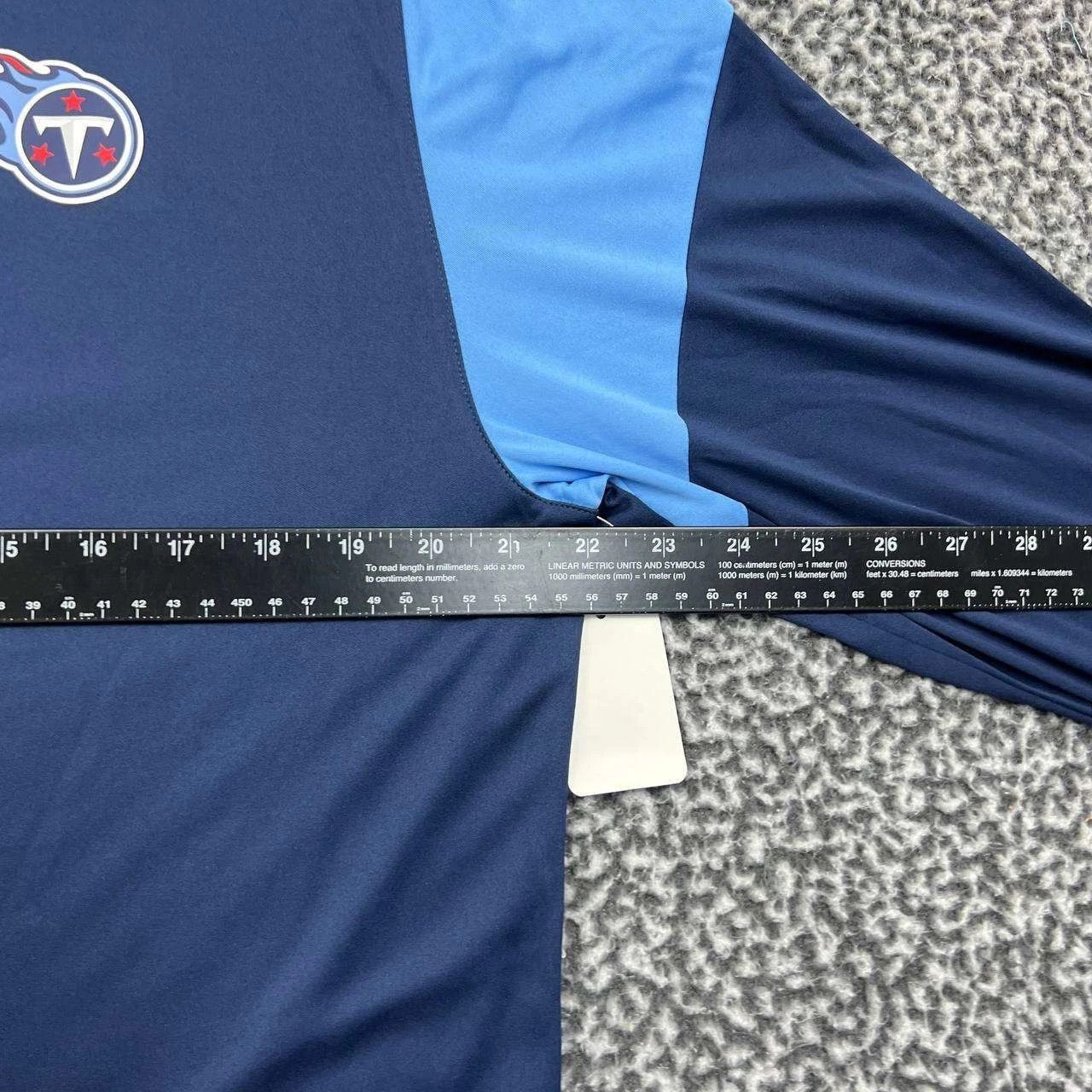 Other Tennessee Titans Shirt Men Fanatics Long Sleeve Mock Neck L Size US L / EU 52-54 / 3 - 5 Thumbnail