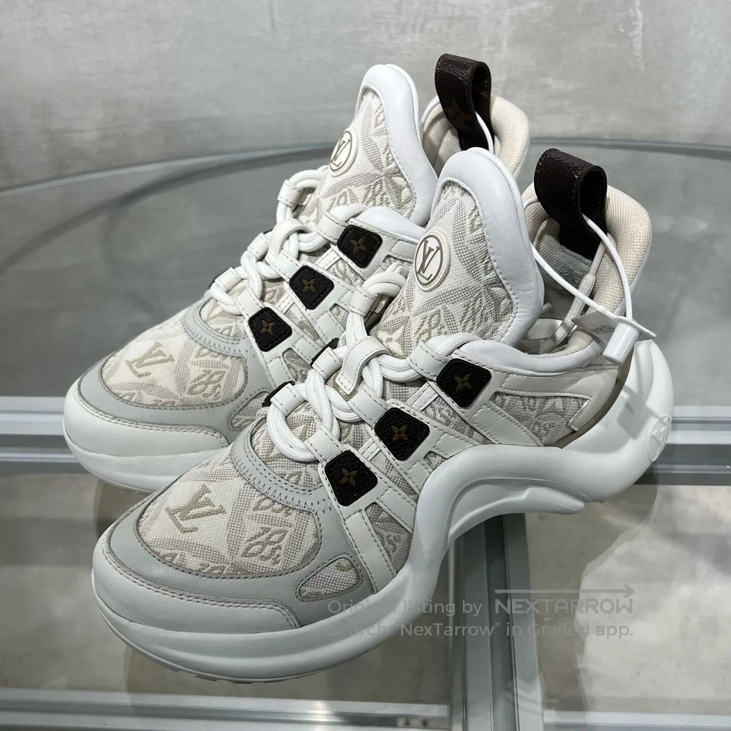 Louis Vuitton Louis Vuitton Archlight Old-Fashioned White Arch Bridge Da Size US 5.5 / IT 35.5 - 1 Thumbnail