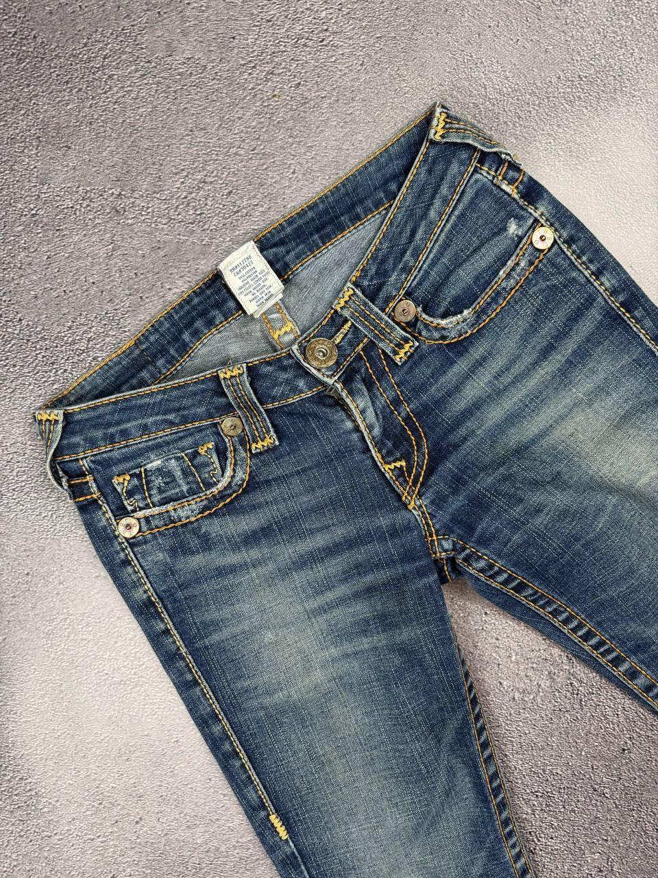 Other True Religion vintage USA Low Rise Super Flare jeans Size 28" / US 6 / IT 42 - 10 Thumbnail