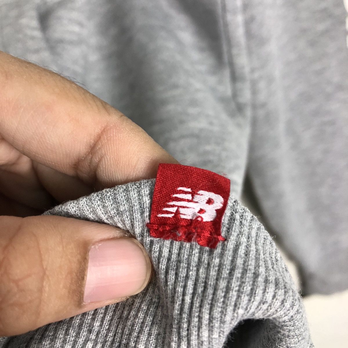 Japanese Brand 📌Vintage Hoodie Sweater New Balance Big Logo Spell Out Size US XS / EU 42 / 0 - 19 Thumbnail