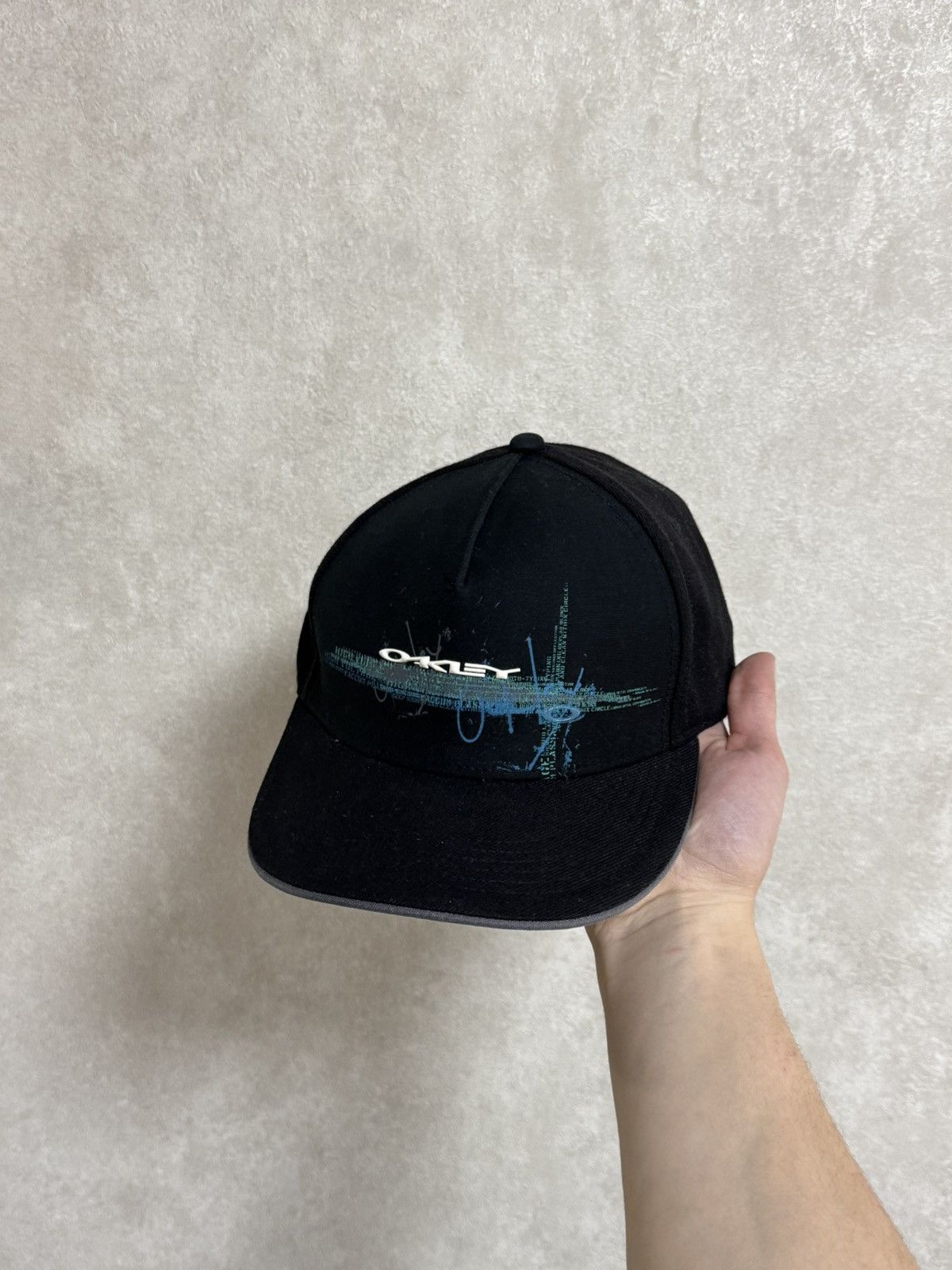 Oakley × Vintage Vintage Oakley Y2K big logo cap hat Size ONE SIZE - 2 Thumbnail