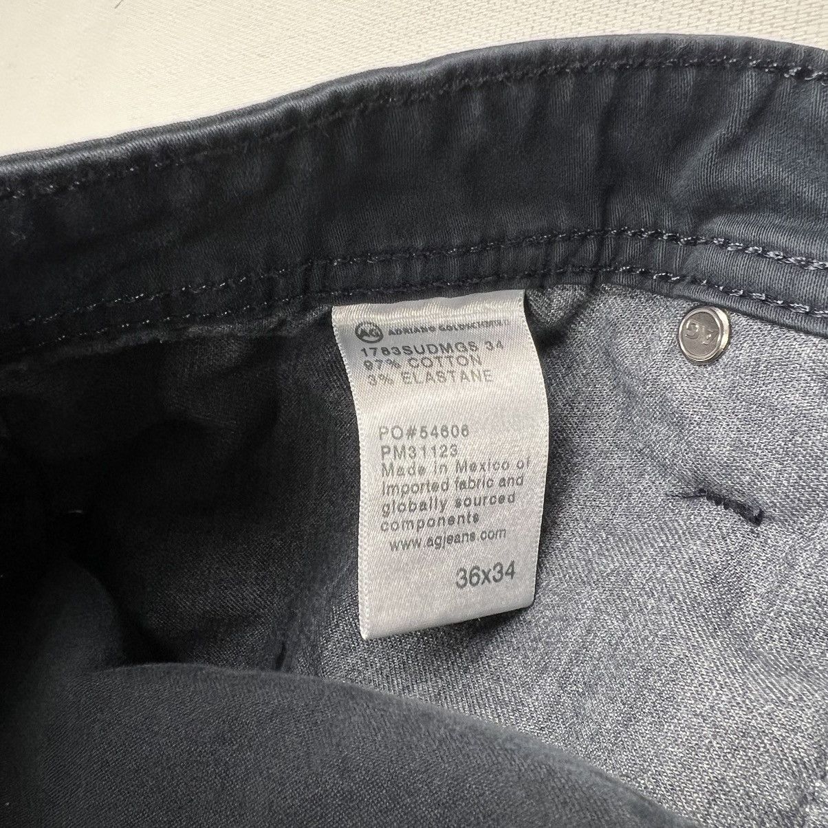 AG Adriano Goldschmied AG Adriano Goldschmied Pants Black Tellis Modern Slim Size US 36 / EU 52 - 11 Thumbnail