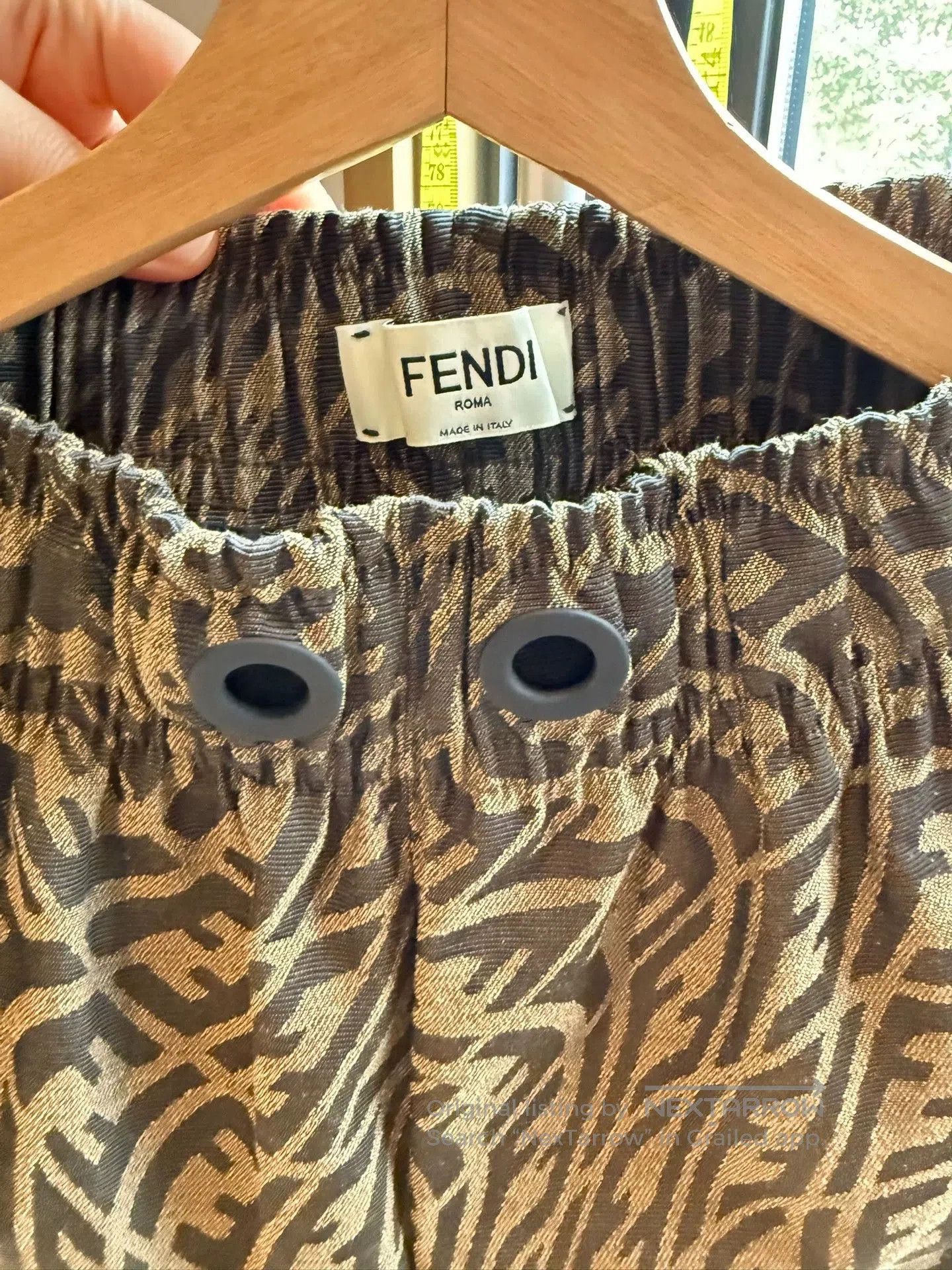 Fendi Fendi Classic Monogram Print Shorts. Size US 40 / EU 56 - 2 Thumbnail
