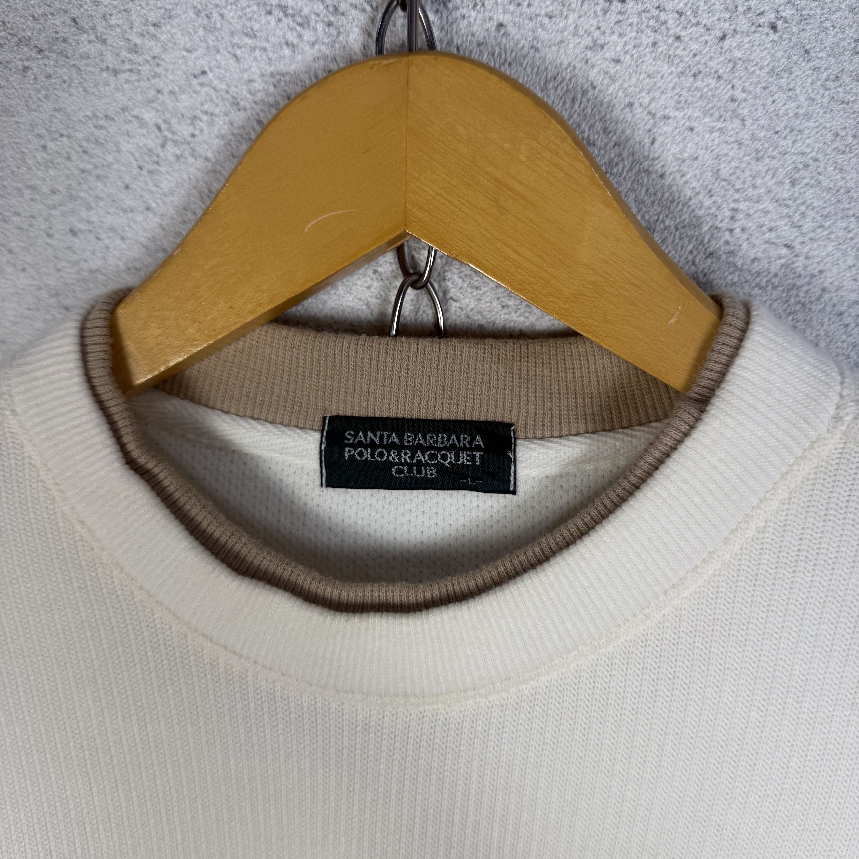 Vintage Santa Barbara Polo Racquet Club Sweatshirt Crewneck Size US L / EU 52-54 / 3 - 5 Thumbnail