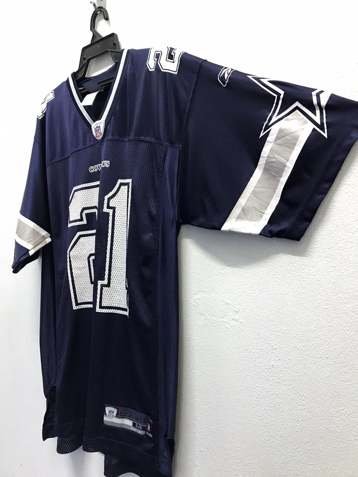 NFL × Reebok Vintage NFL Reebok Cowboys Jones 21 Jerseys Size US M / EU 48-50 / 2 - 7 Thumbnail